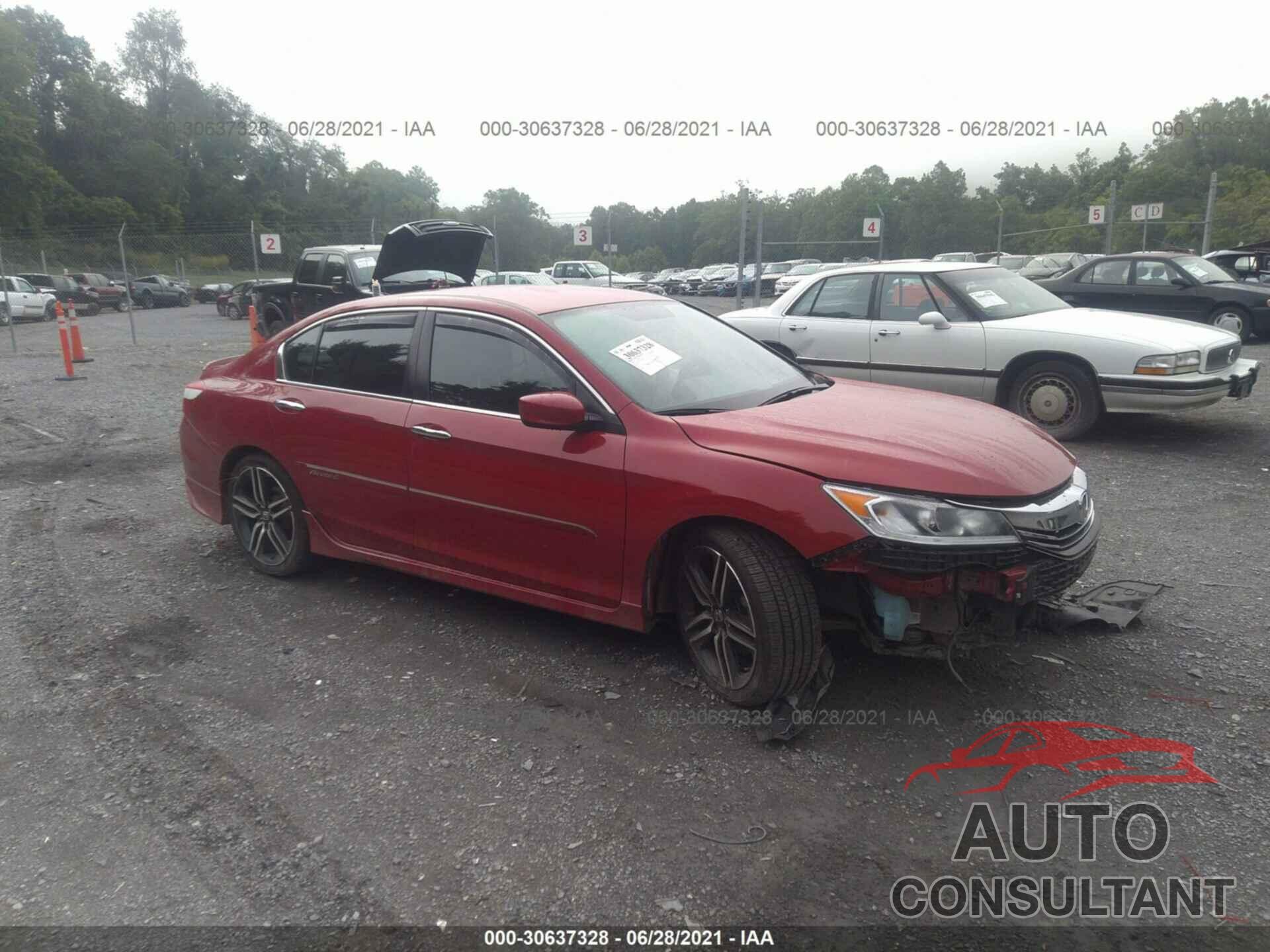 HONDA ACCORD SEDAN 2016 - 1HGCR2F52GA178421