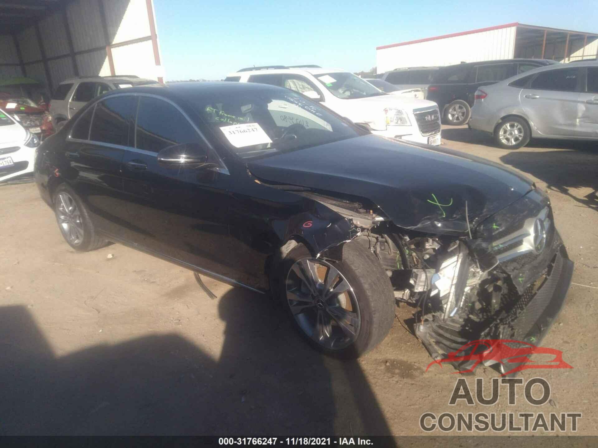 MERCEDES-BENZ C-CLASS 2019 - 55SWF8DB3KU308673
