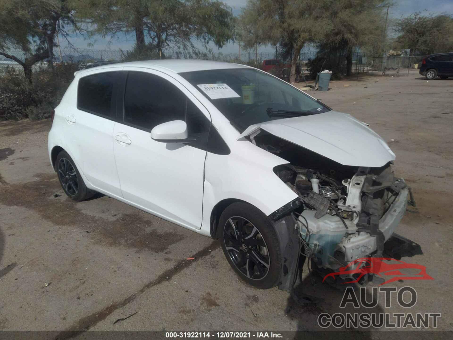 TOYOTA YARIS 2017 - VNKKTUD36HA076301