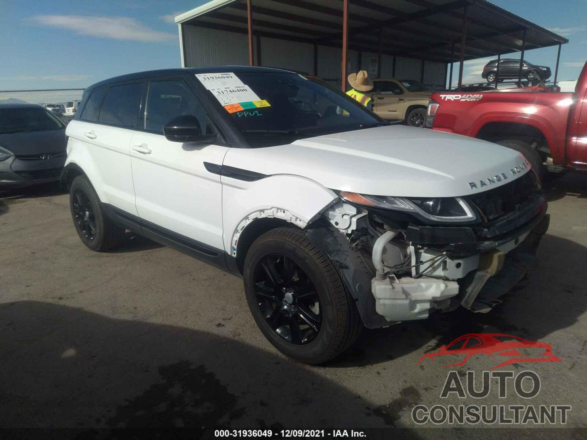 LAND ROVER RANGE ROVER EVOQUE 2018 - SALVP2RX1JH267351