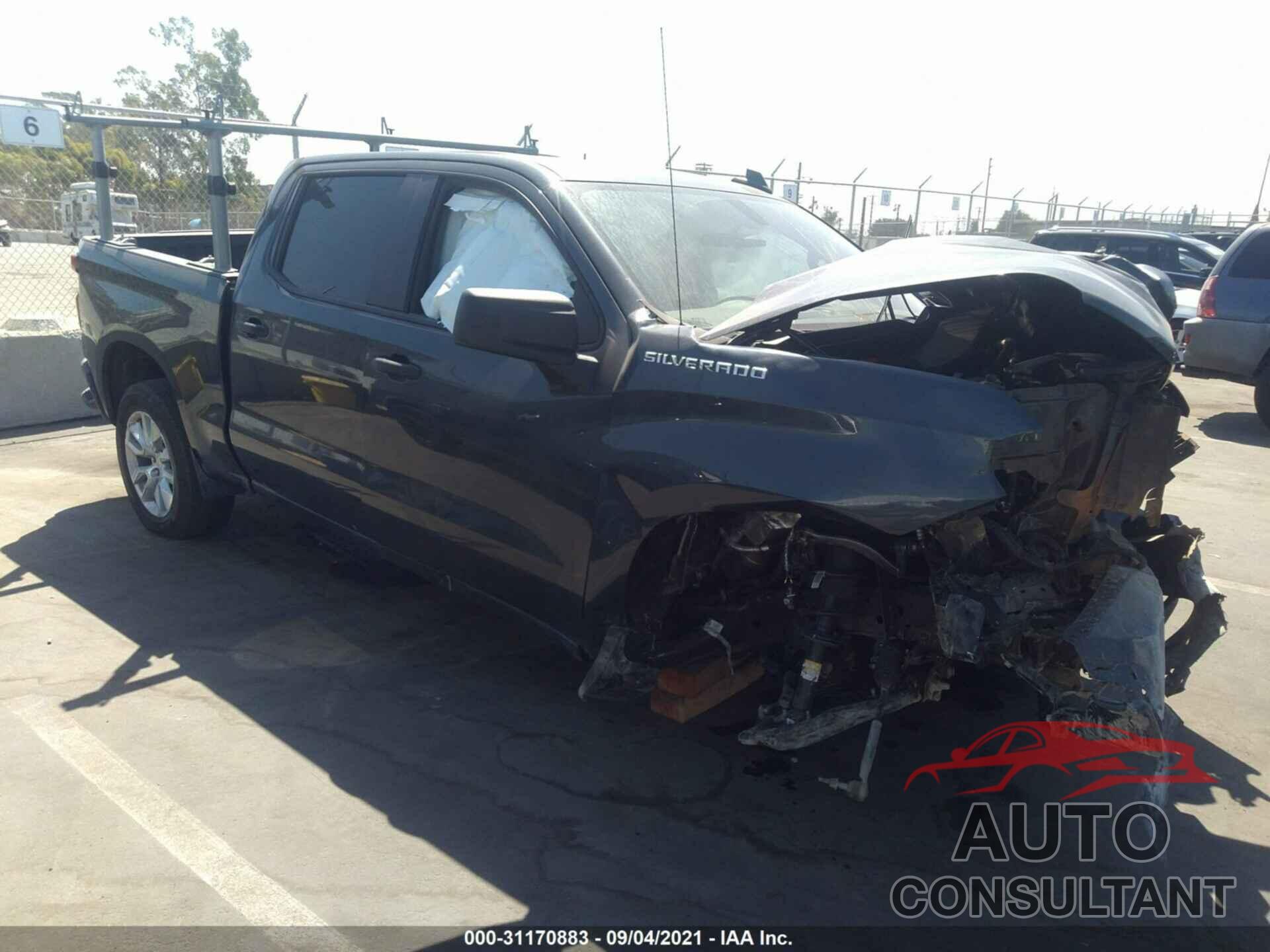 CHEVROLET SILVERADO 1500 2021 - 1GCPWBEK7MZ249531
