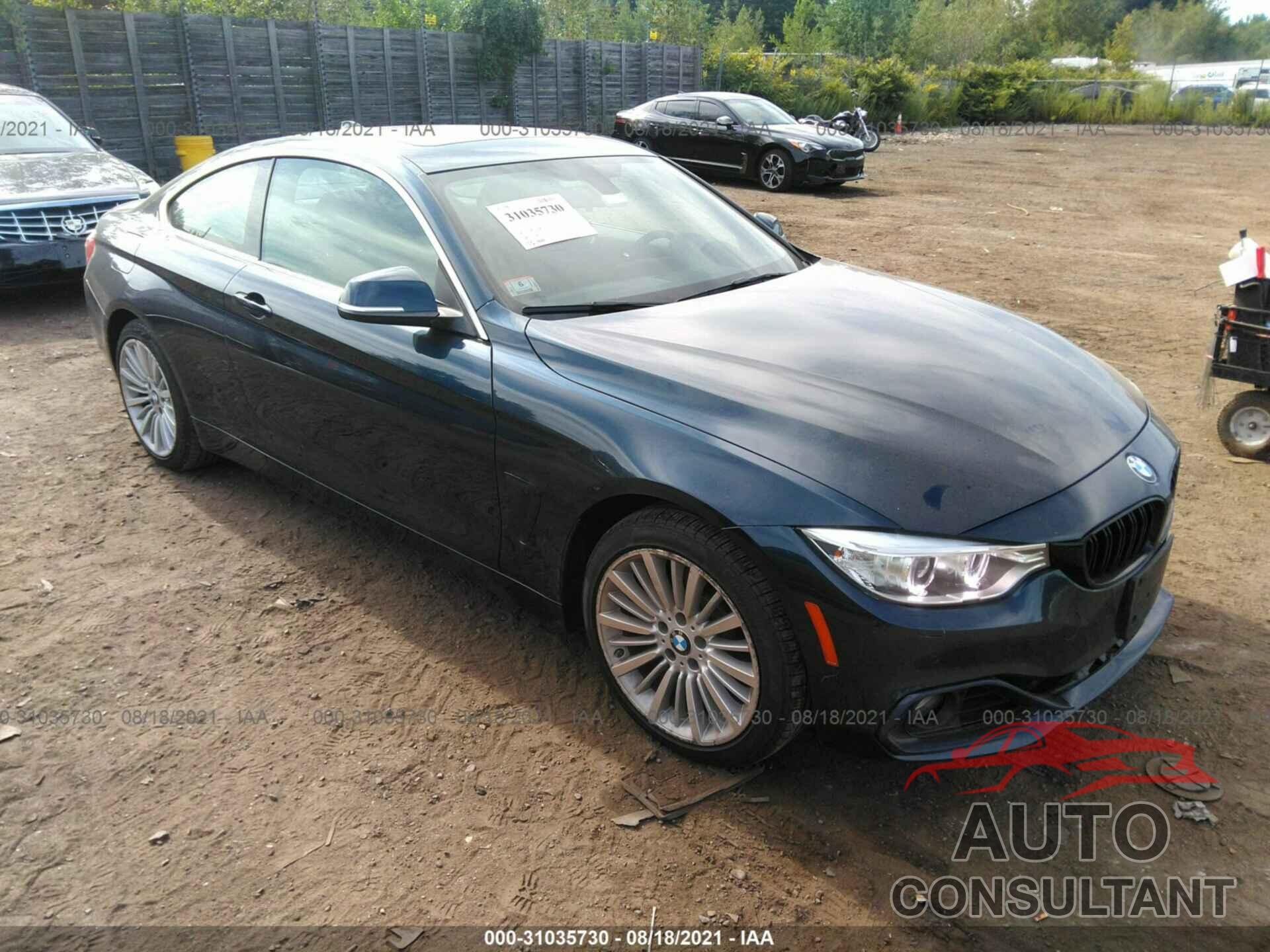 BMW 4 SERIES 2016 - WBA3N9C53GK248863