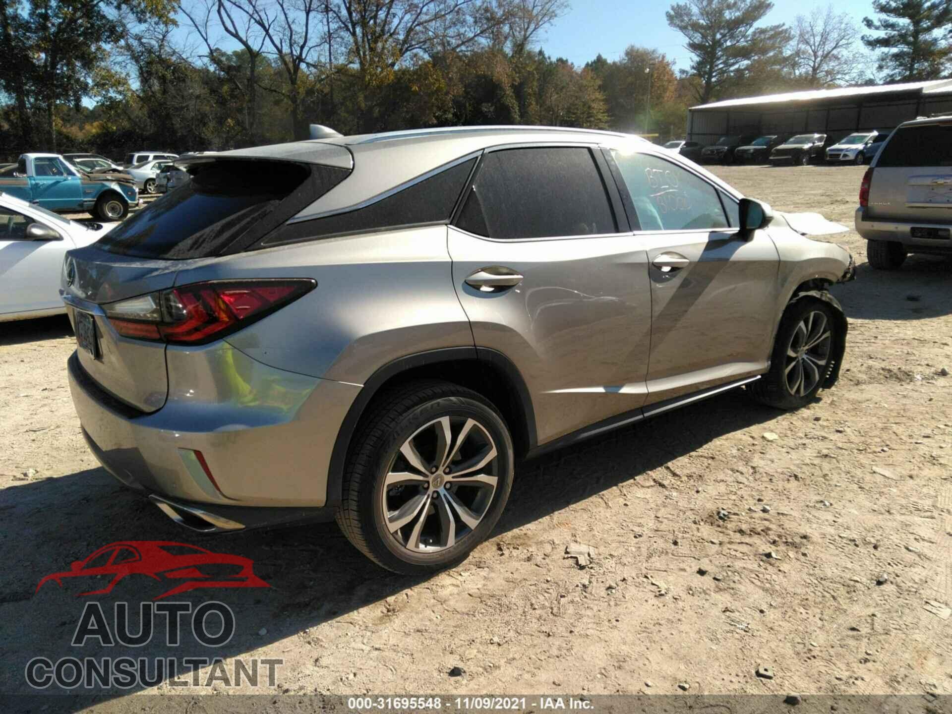 LEXUS RX 2017 - 2T2ZZMCA4HC067030