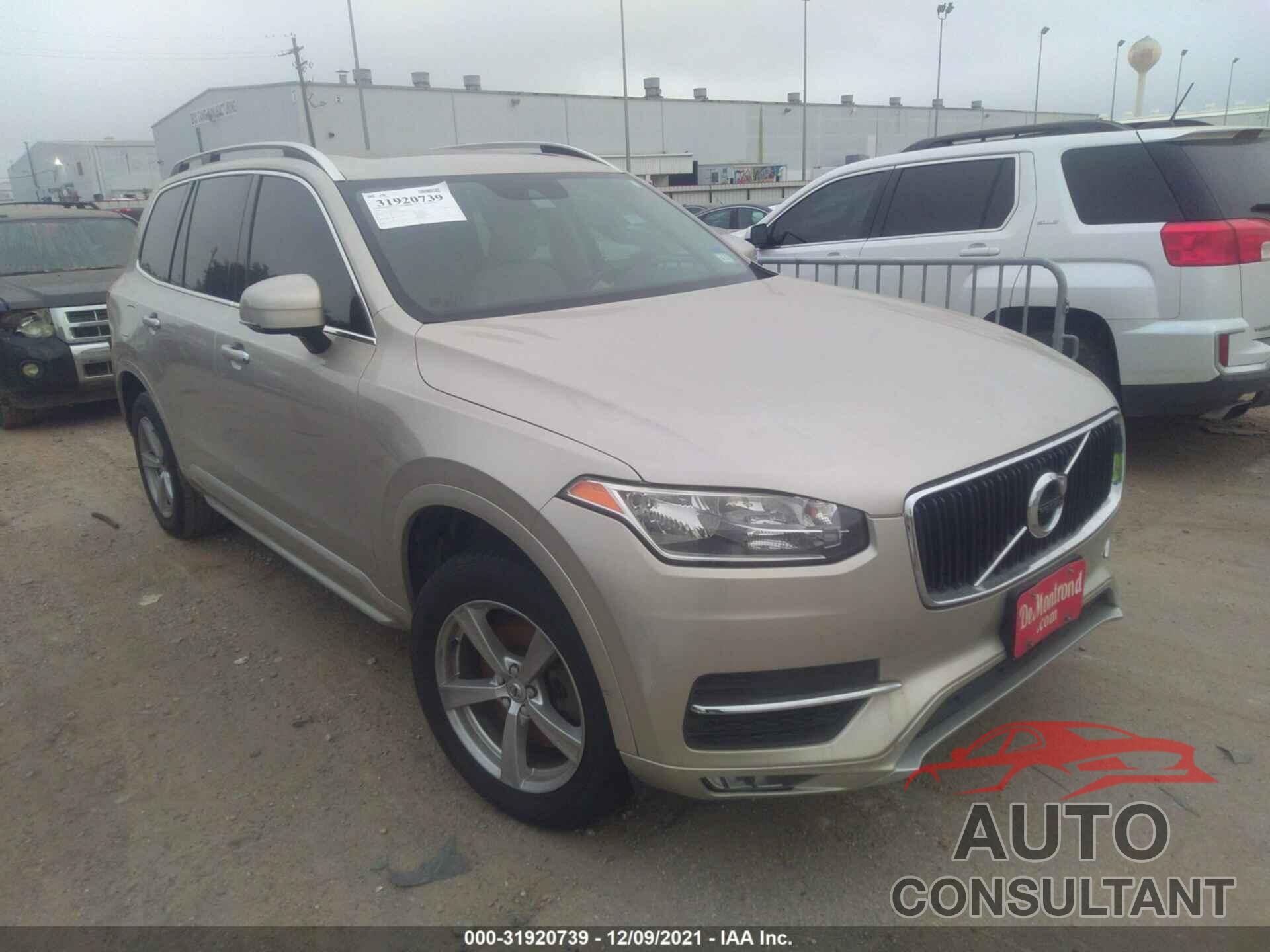 VOLVO XC90 2016 - YV4102KK8G1055134