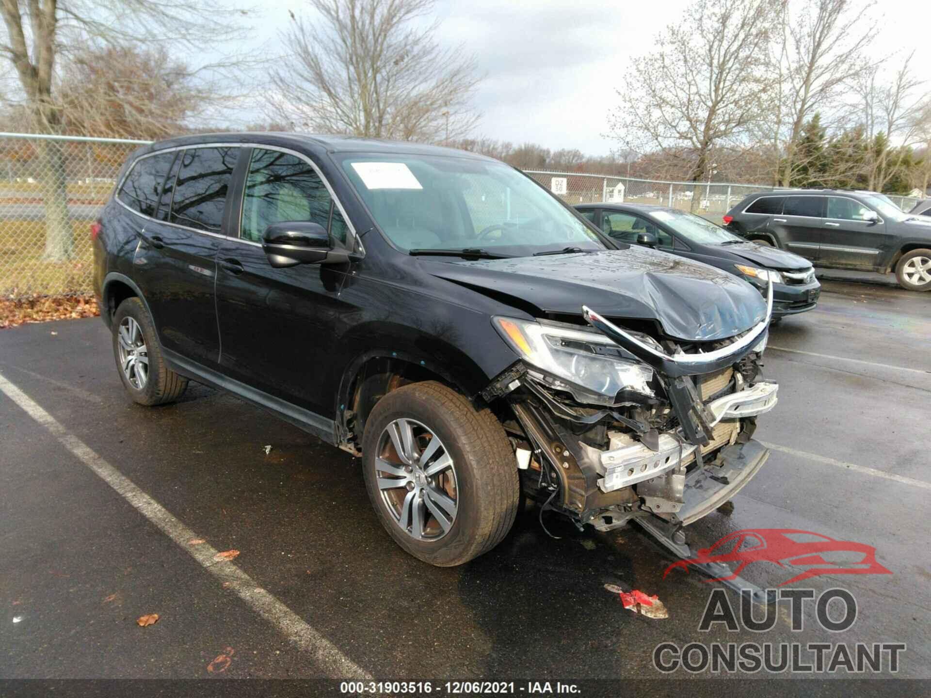 HONDA PILOT 2016 - 5FNYF6H36GB049394