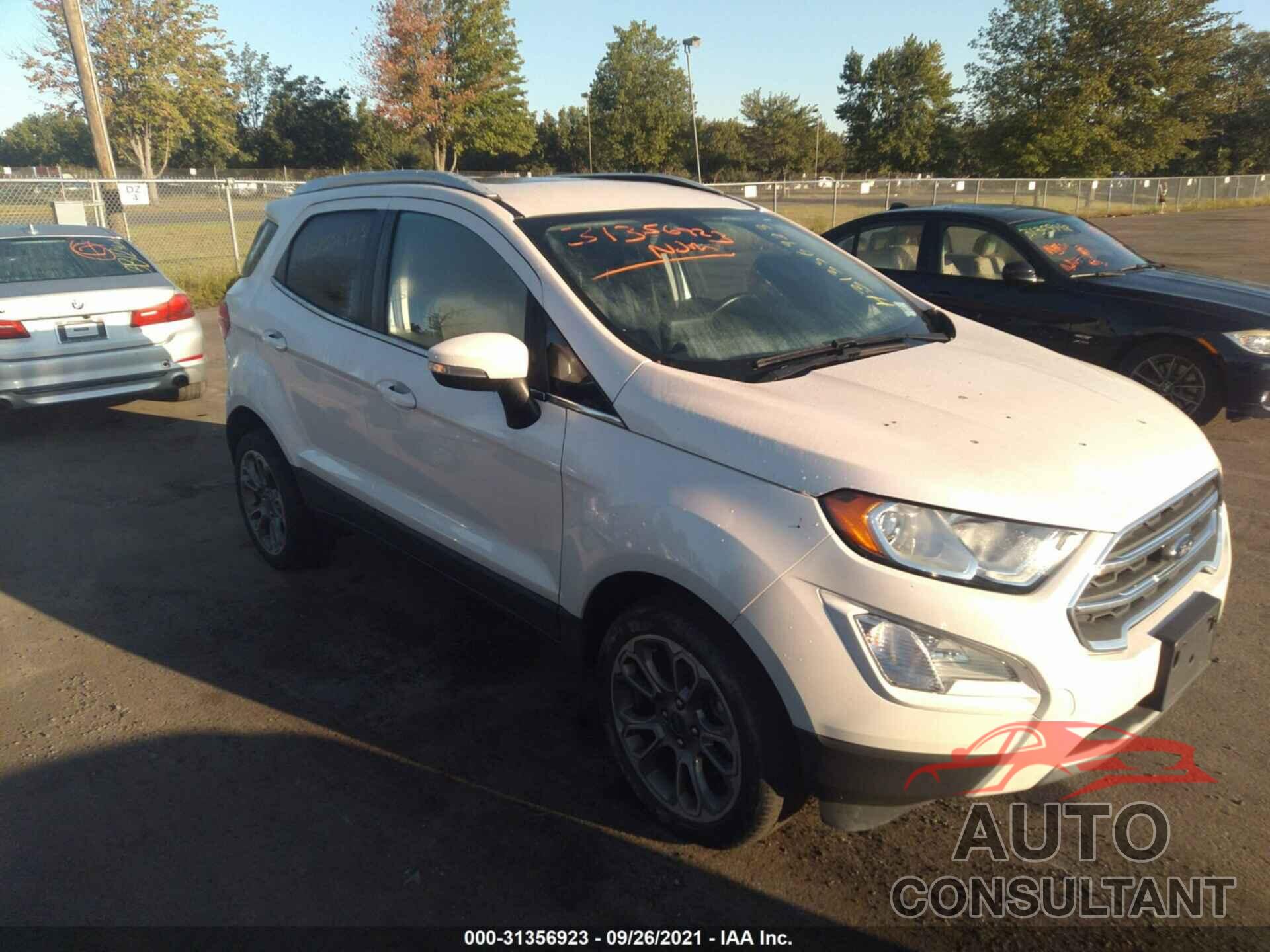 FORD ECOSPORT 2018 - MAJ6P1WL8JC159903