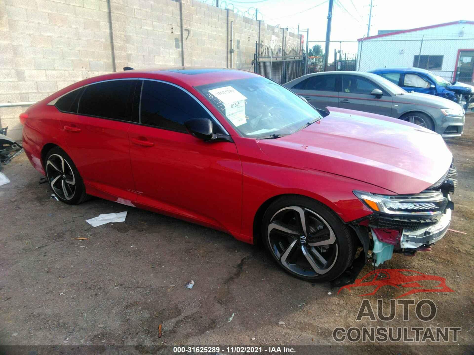 HONDA ACCORD SEDAN 2021 - 1HGCV2F3XMA001850