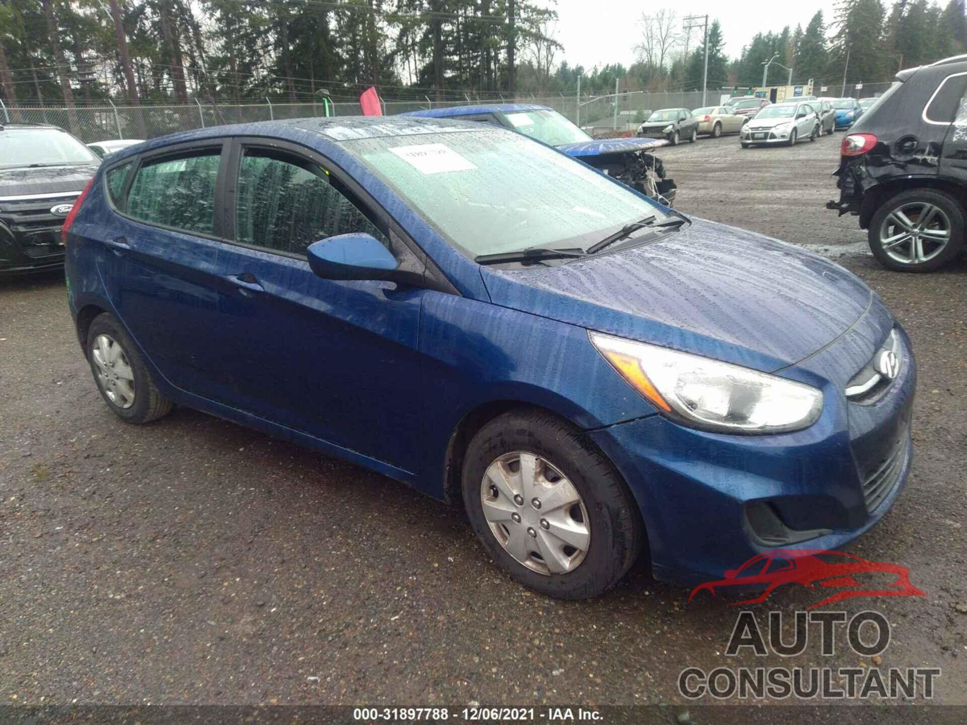HYUNDAI ACCENT 2017 - KMHCT5AE8HU340816