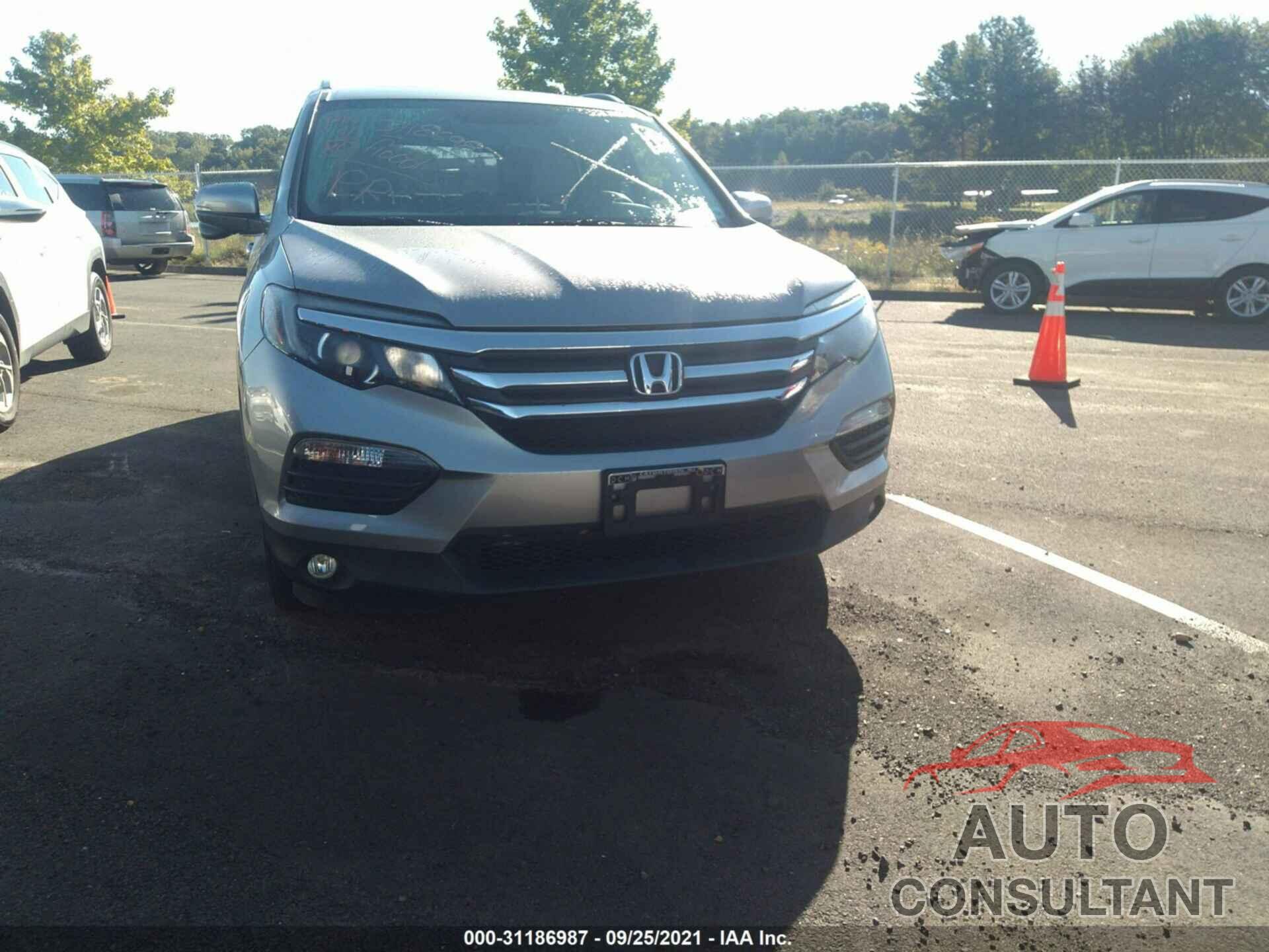 HONDA PILOT 2017 - 5FNYF6H50HB063309
