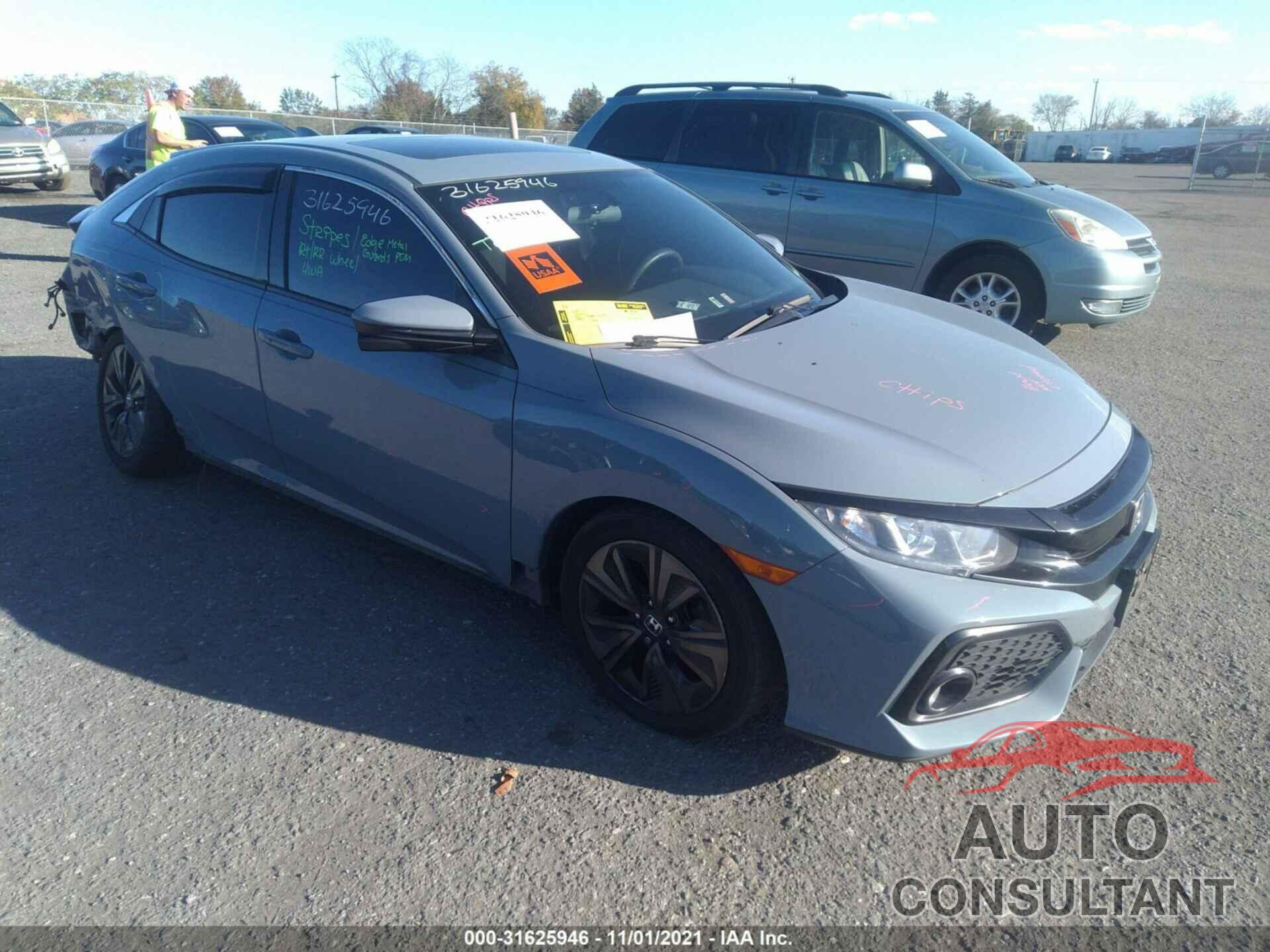 HONDA CIVIC HATCHBACK 2017 - SHHFK7H51HU407382