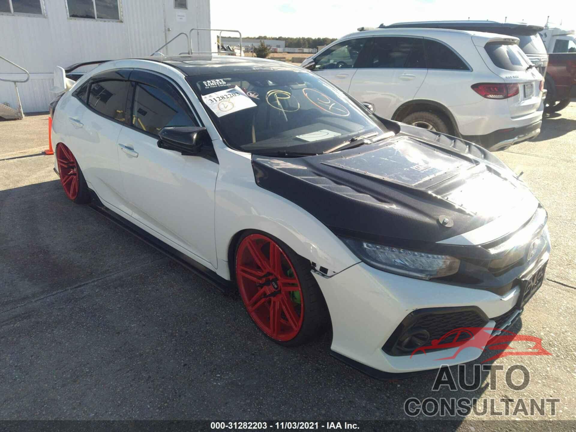 HONDA CIVIC HATCHBACK 2017 - SHHFK7H93HU412344