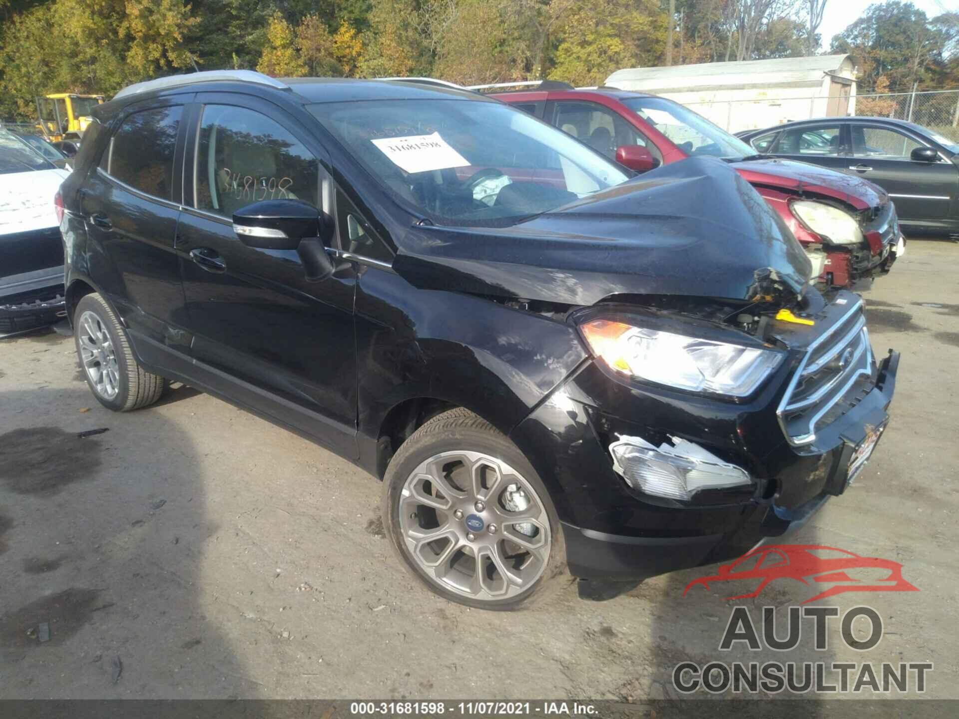 FORD ECOSPORT 2021 - MAJ3S2KE5MC423338