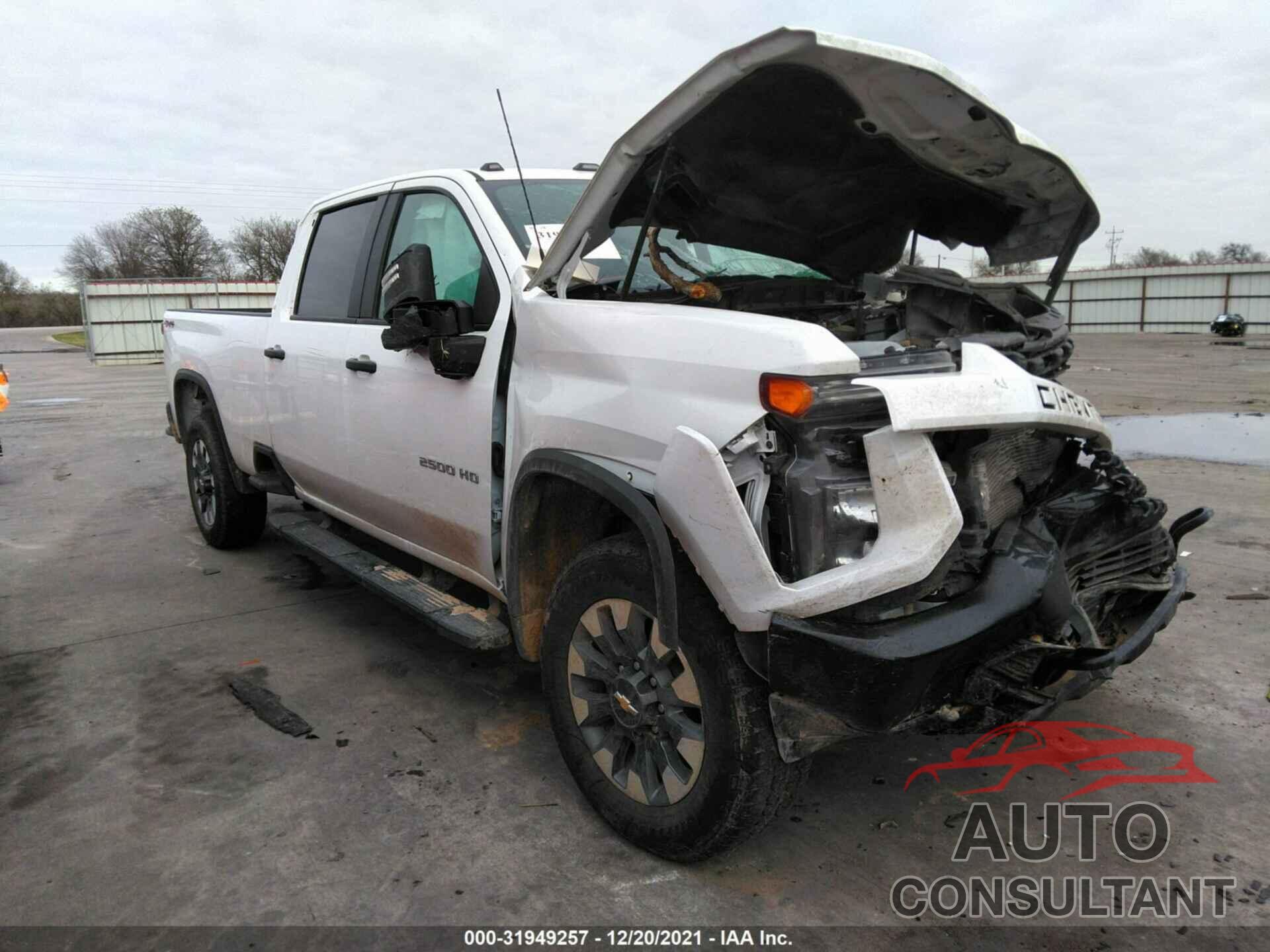 CHEVROLET SILVERADO 2500HD 2021 - 1GC4YMEY3MF276370