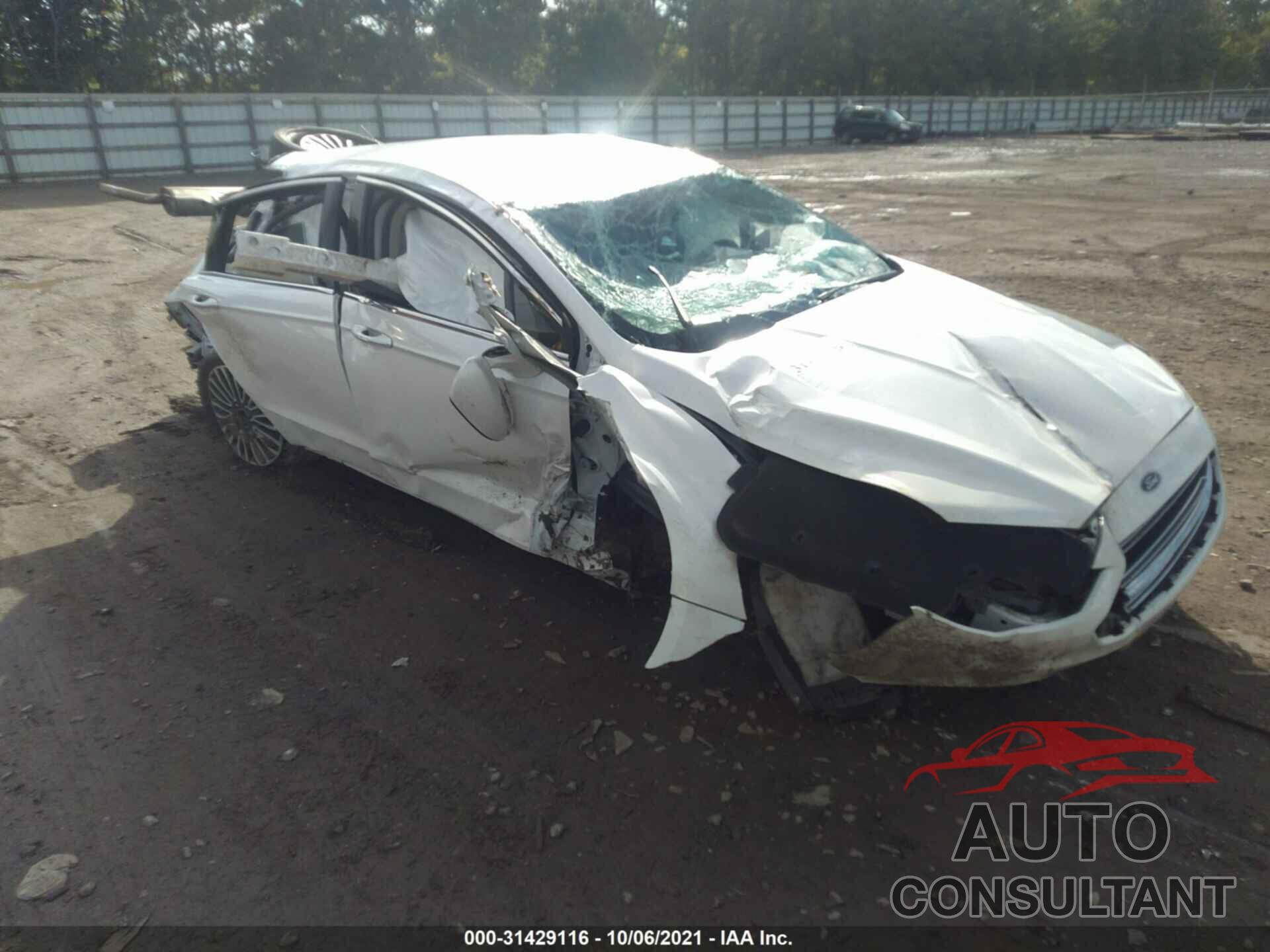 FORD FUSION 2017 - 3FA6P0K96HR115060