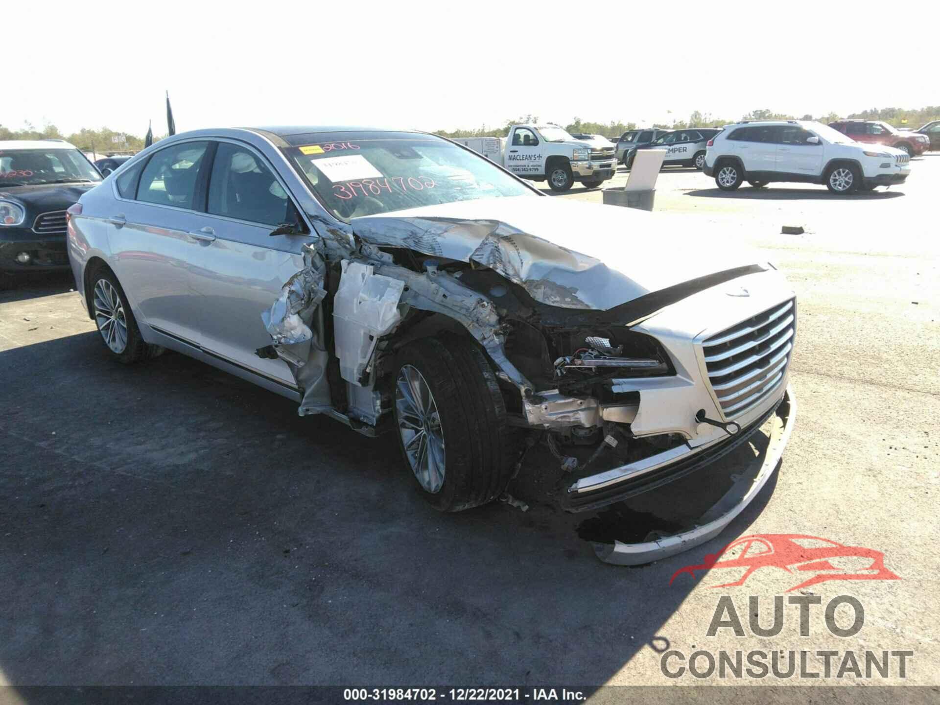 HYUNDAI GENESIS 2016 - KMHGN4JEXGU116807