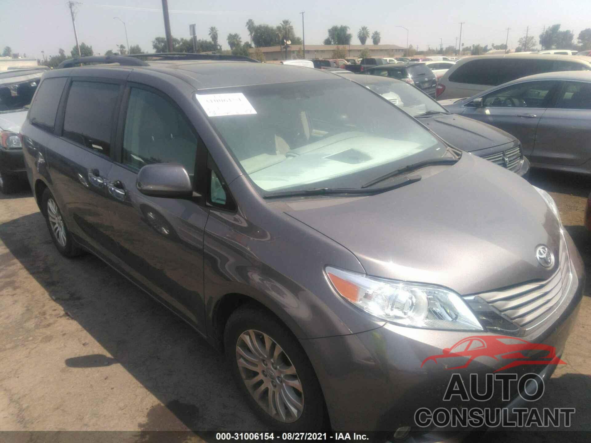 TOYOTA SIENNA 2017 - 5TDYZ3DC4HS873581