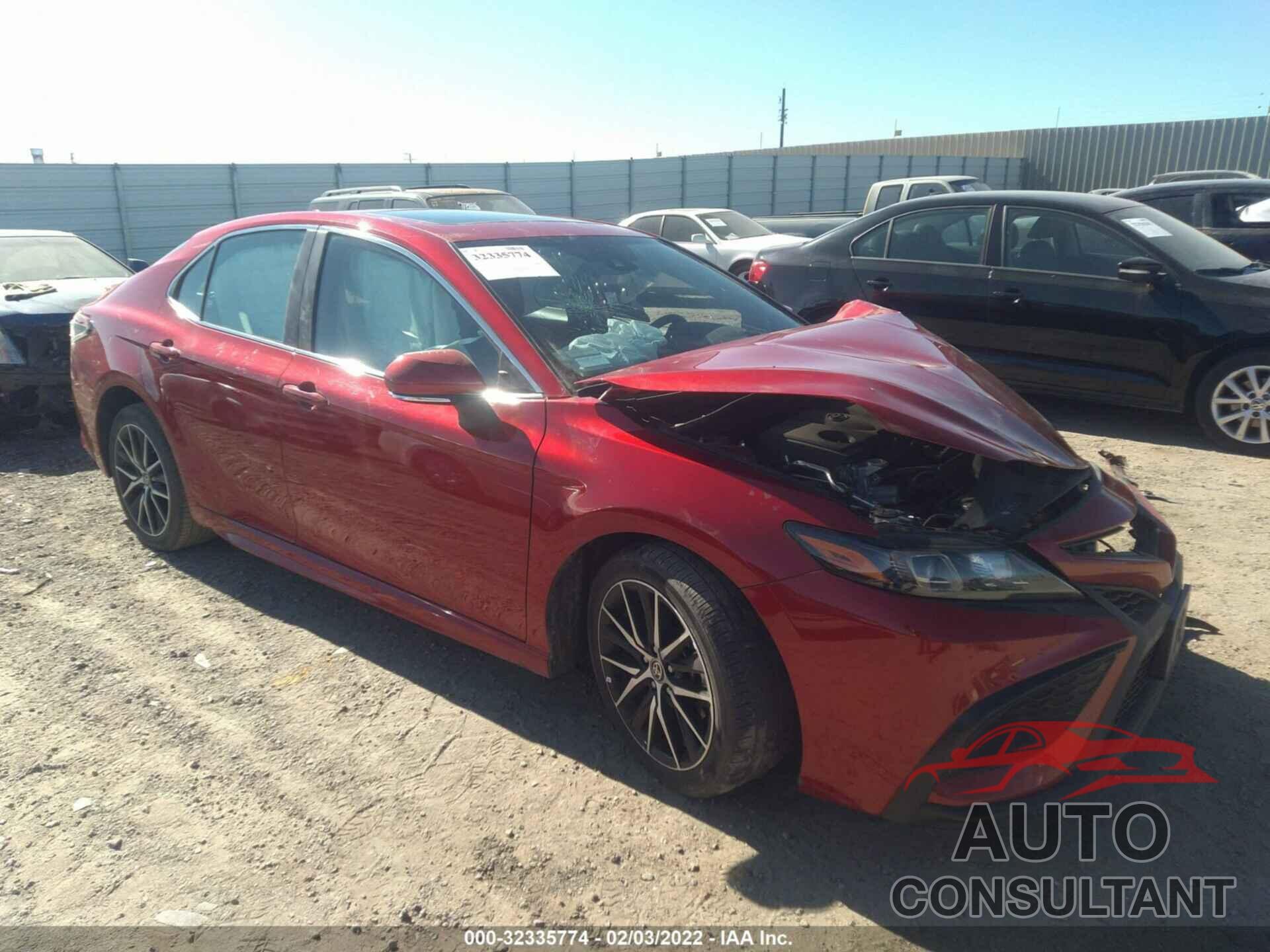 TOYOTA CAMRY 2021 - 4T1T11AK1MU439539