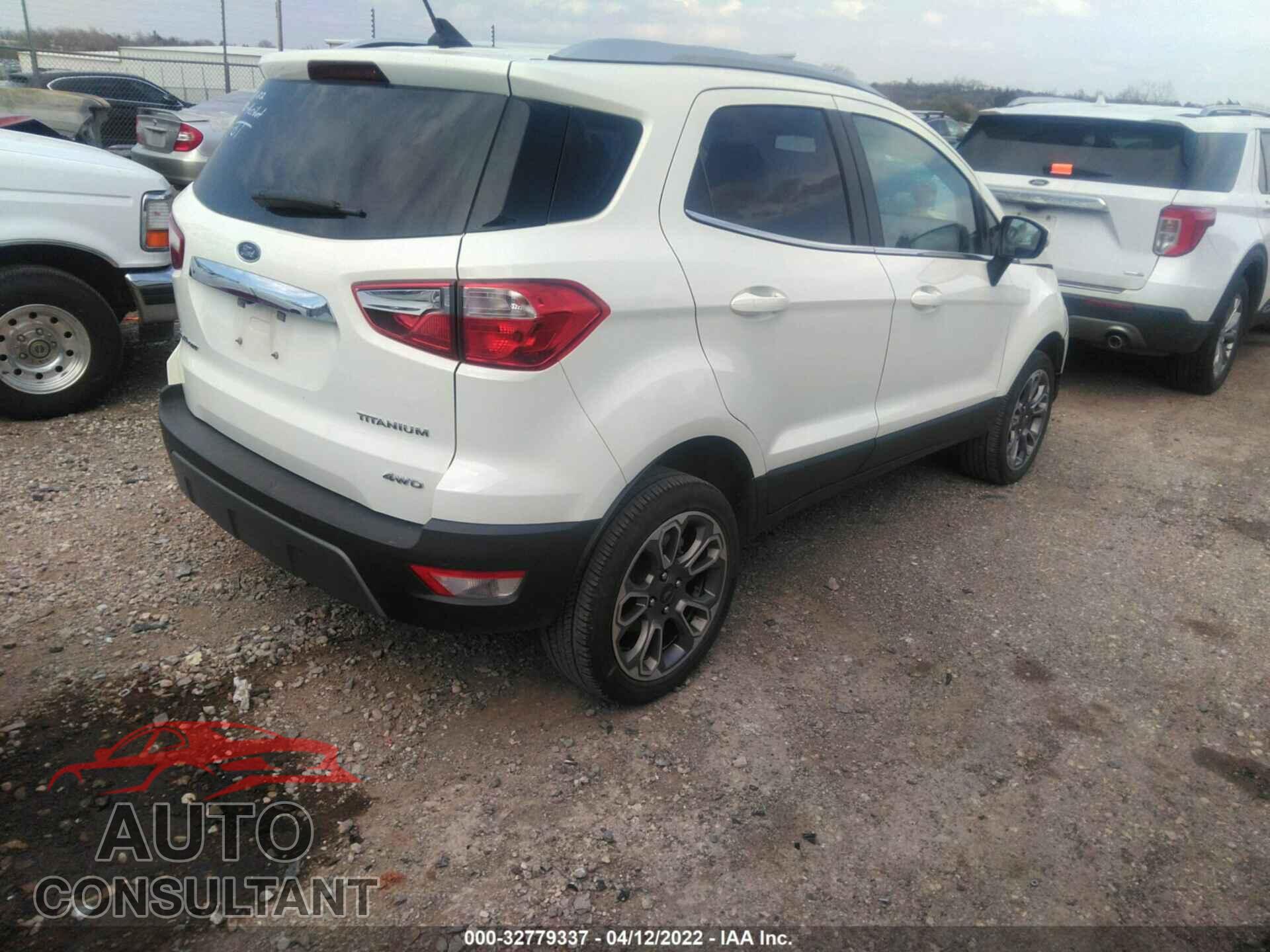 FORD ECOSPORT 2021 - MAJ6S3KL7MC402105
