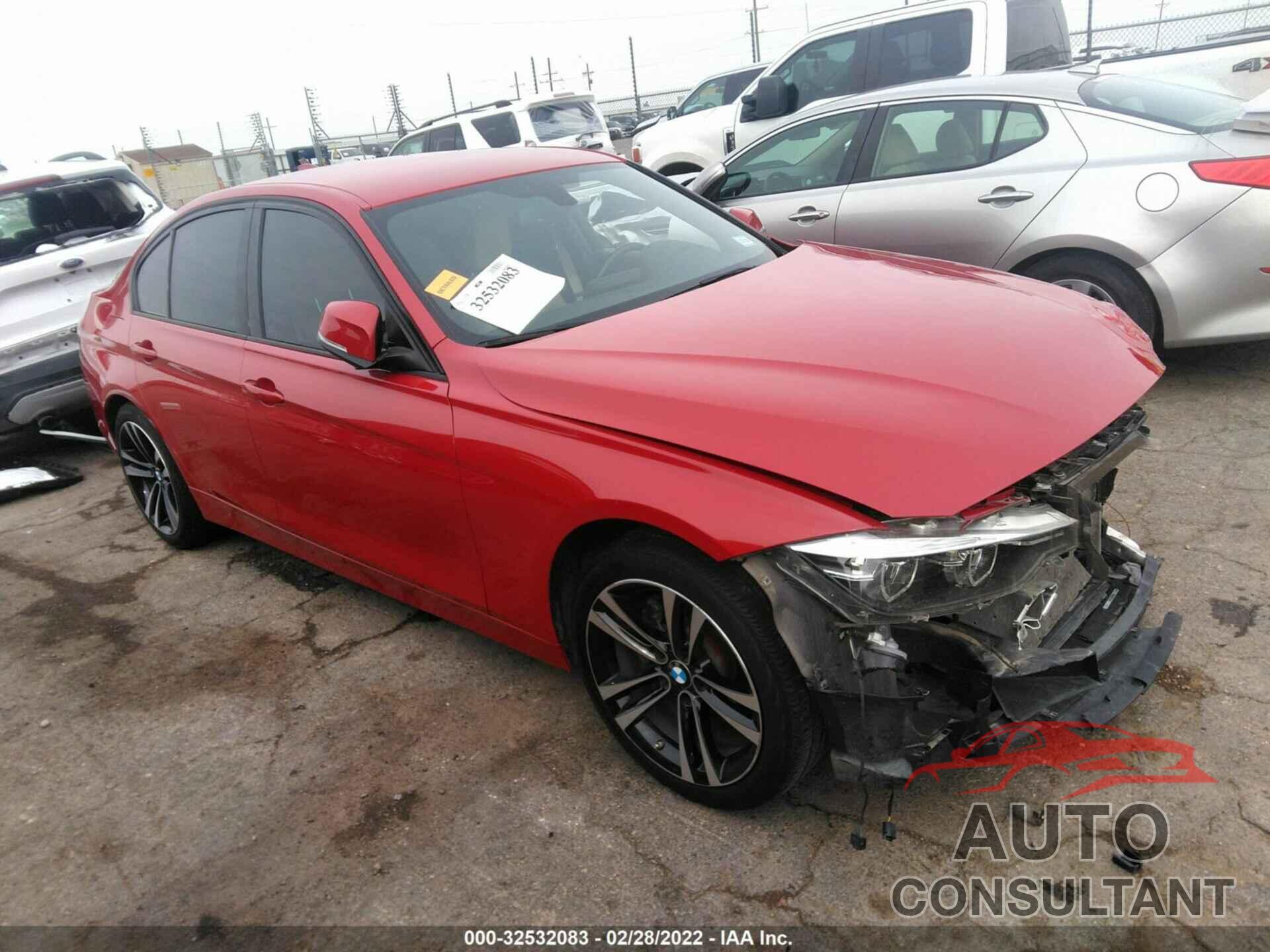 BMW 3 SERIES 2018 - WBA8B9G55JNU99088