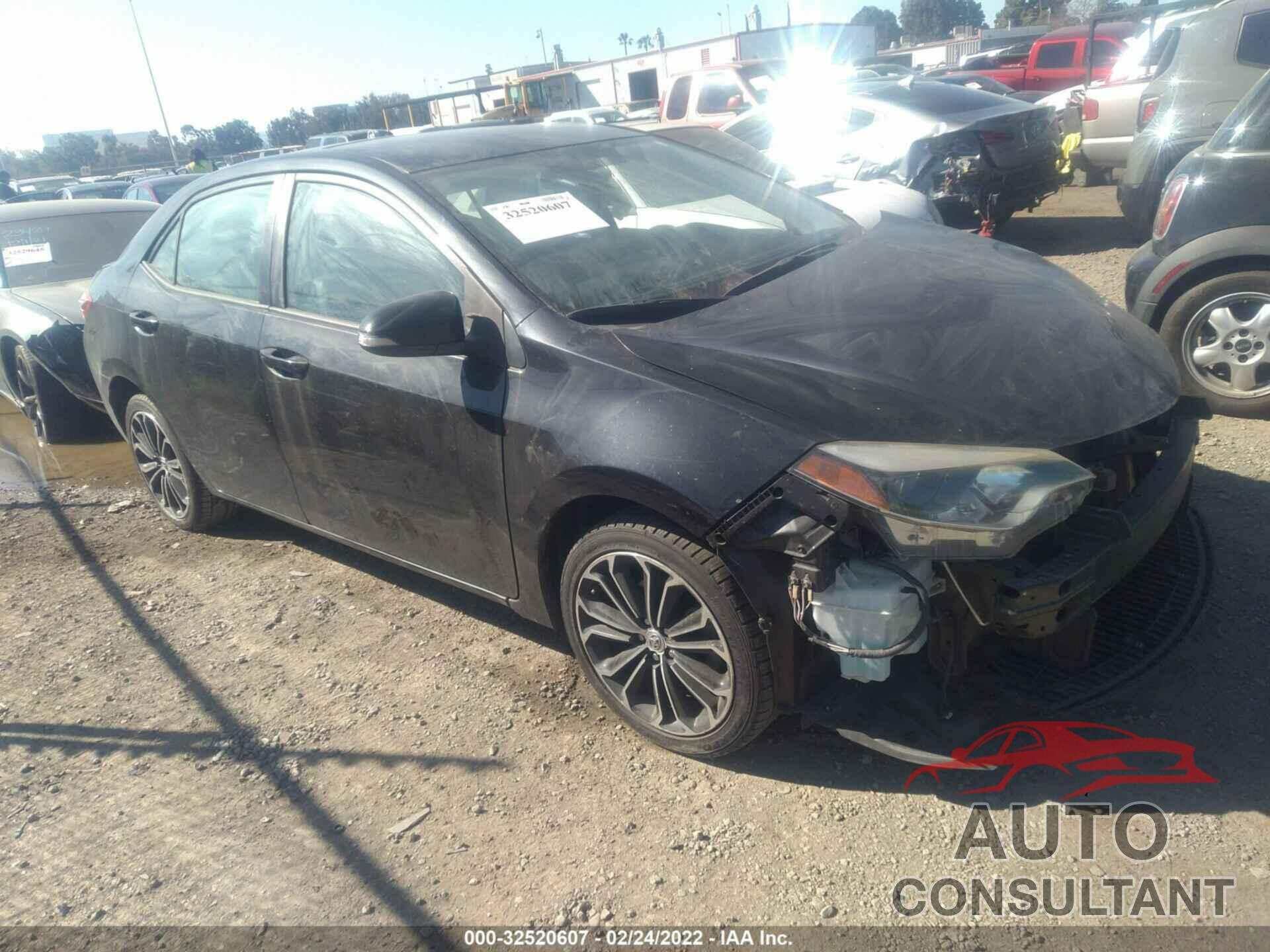 TOYOTA COROLLA 2016 - 5YFBURHE4GP392904
