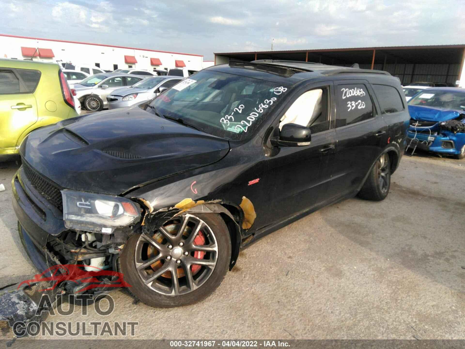 DODGE DURANGO 2019 - 1C4SDJGJ1KC738151