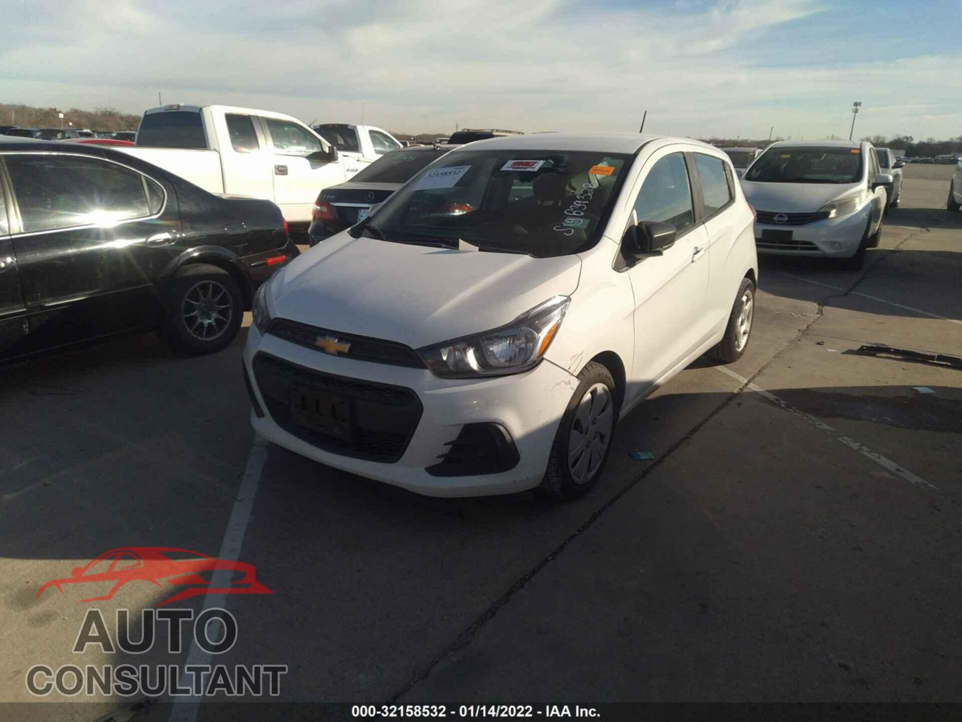CHEVROLET SPARK 2017 - KL8CB6SA4HC839328