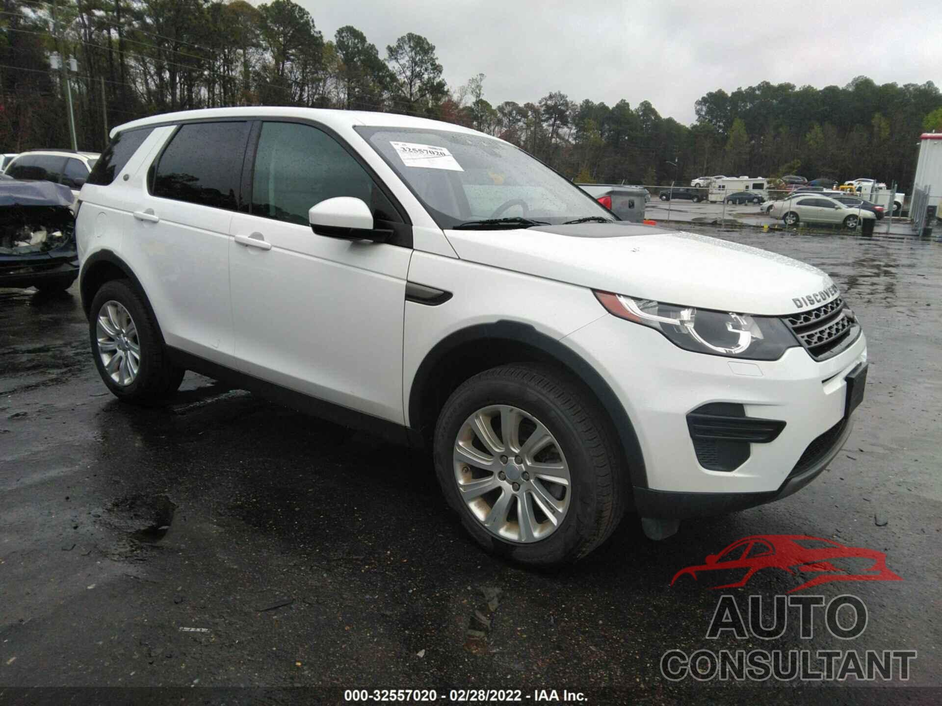 LAND ROVER DISCOVERY SPORT 2019 - SALCP2FX6KH783153