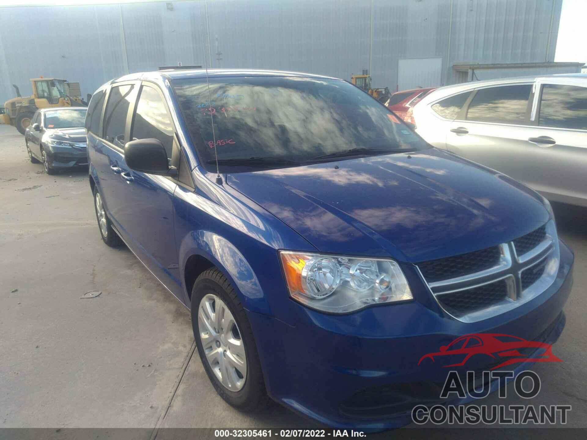 DODGE GRAND CARAVAN 2018 - 2C4RDGBG6JR347886