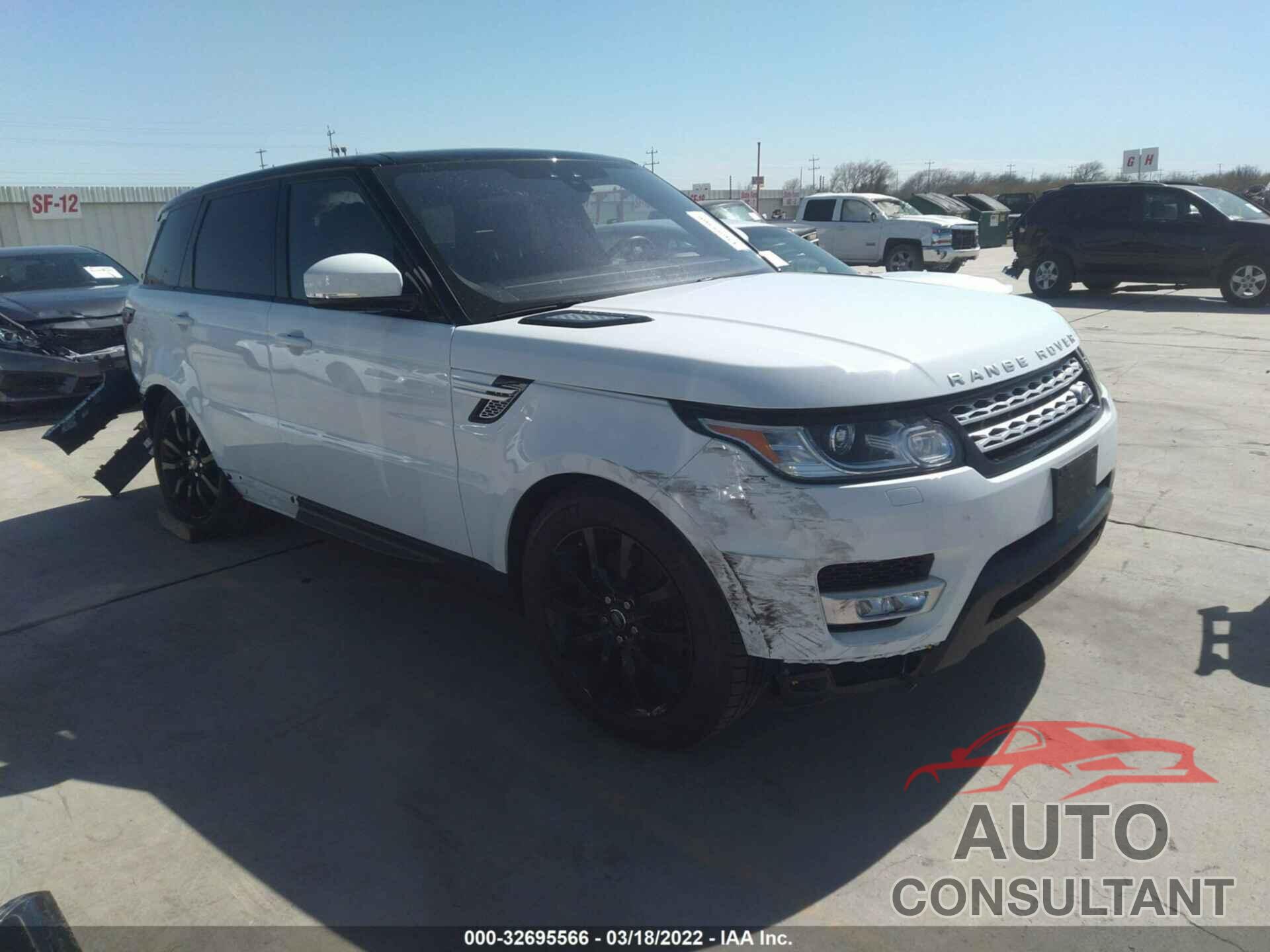 LAND ROVER RANGE ROVER SPORT 2017 - SALWR2FV3HA177896