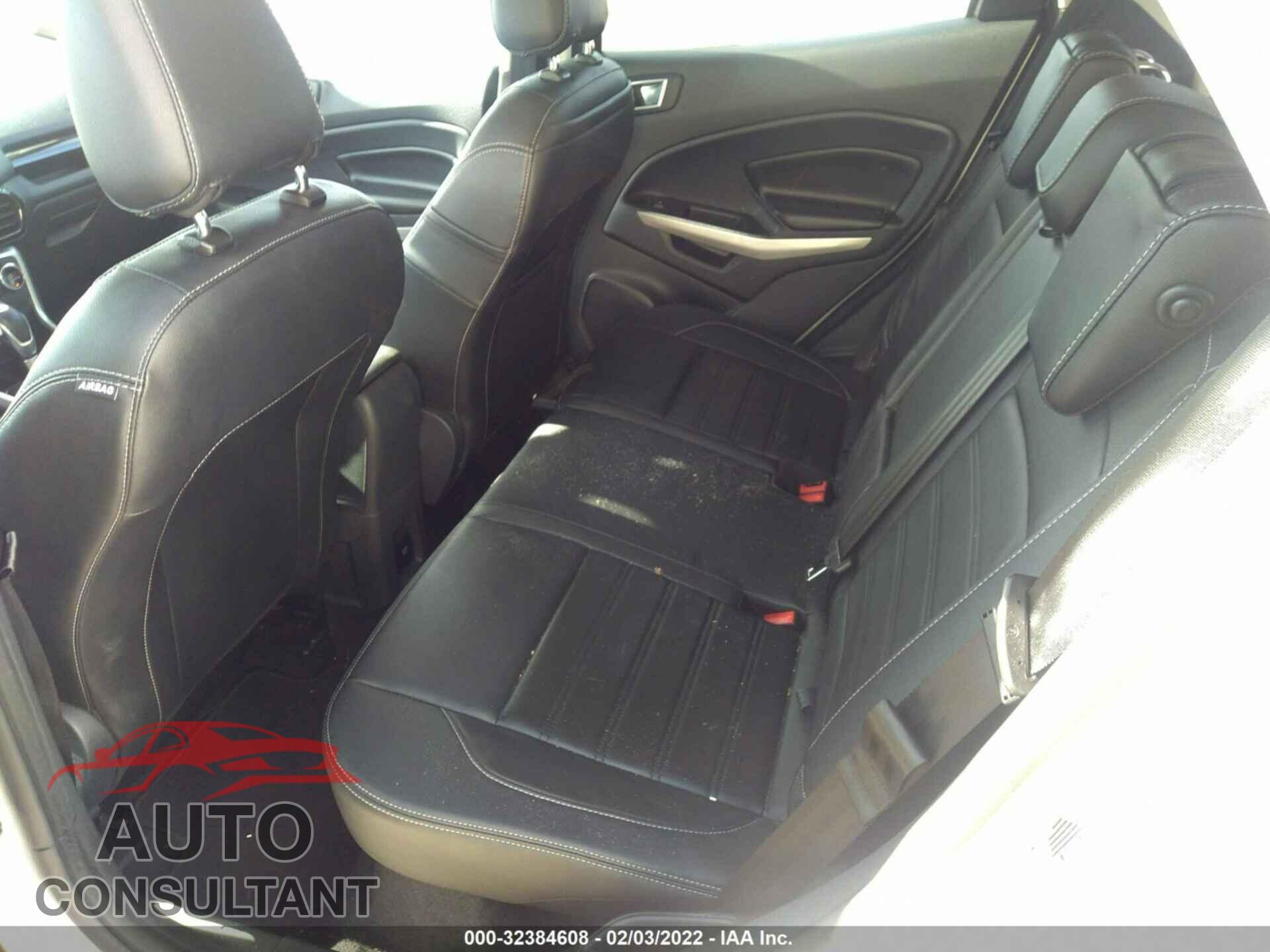 FORD ECOSPORT 2020 - MAJ6S3KL2LC365429