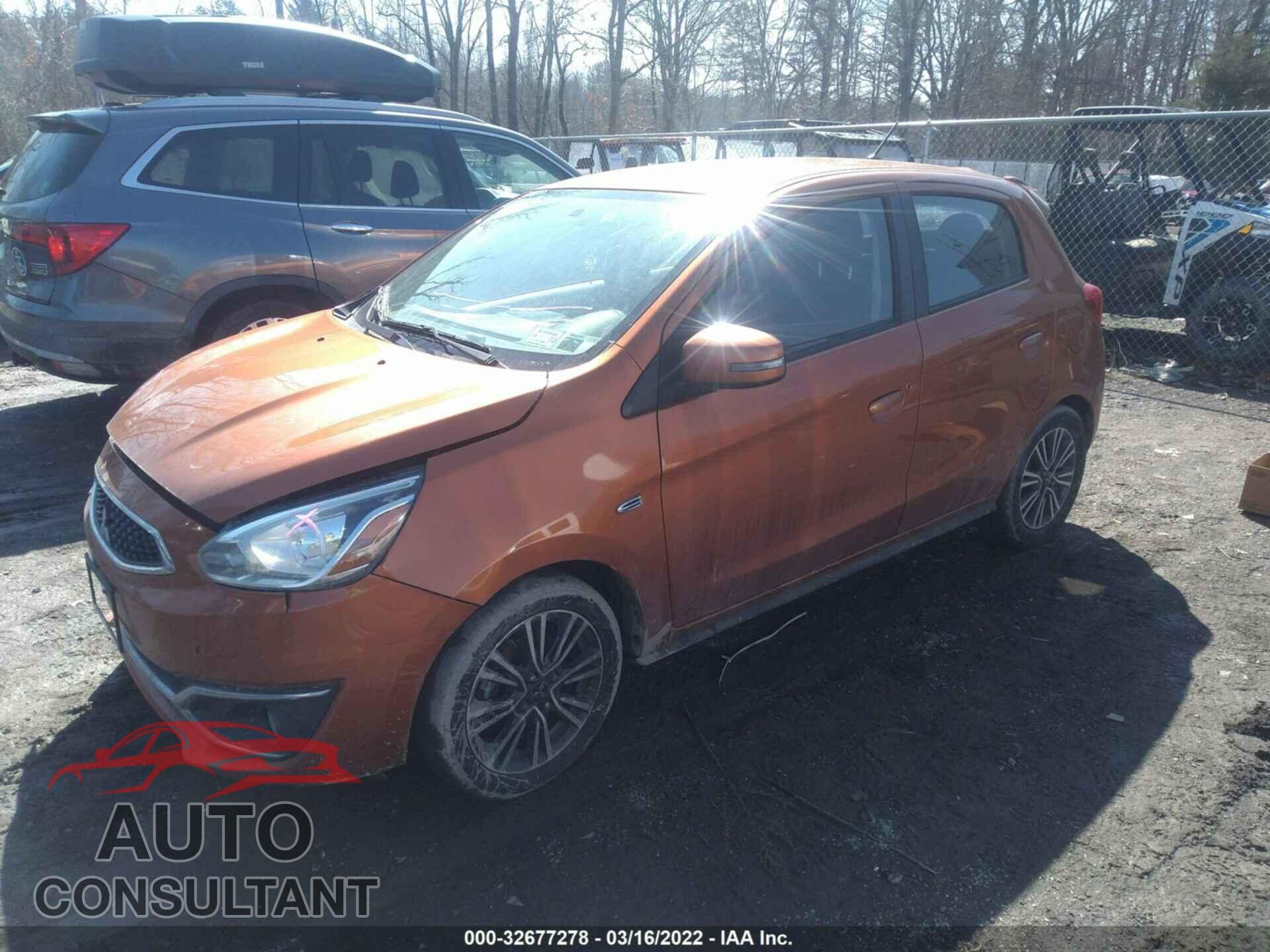 MITSUBISHI MIRAGE 2017 - ML32A5HJ8HH007763