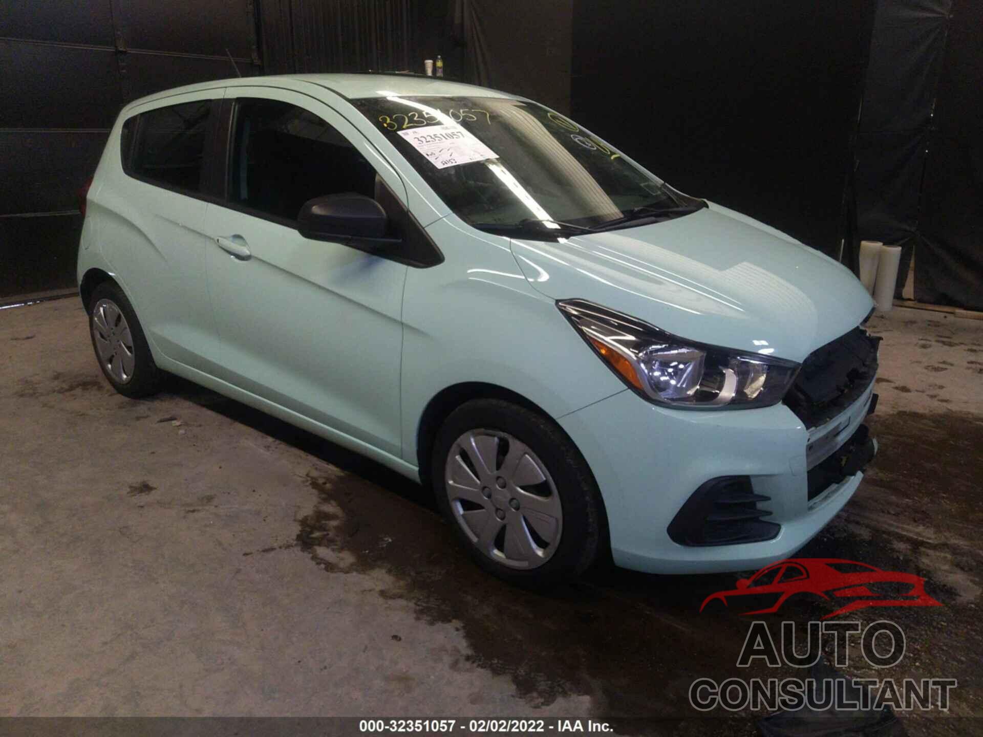 CHEVROLET SPARK 2017 - KL8CB6SA1HC728932
