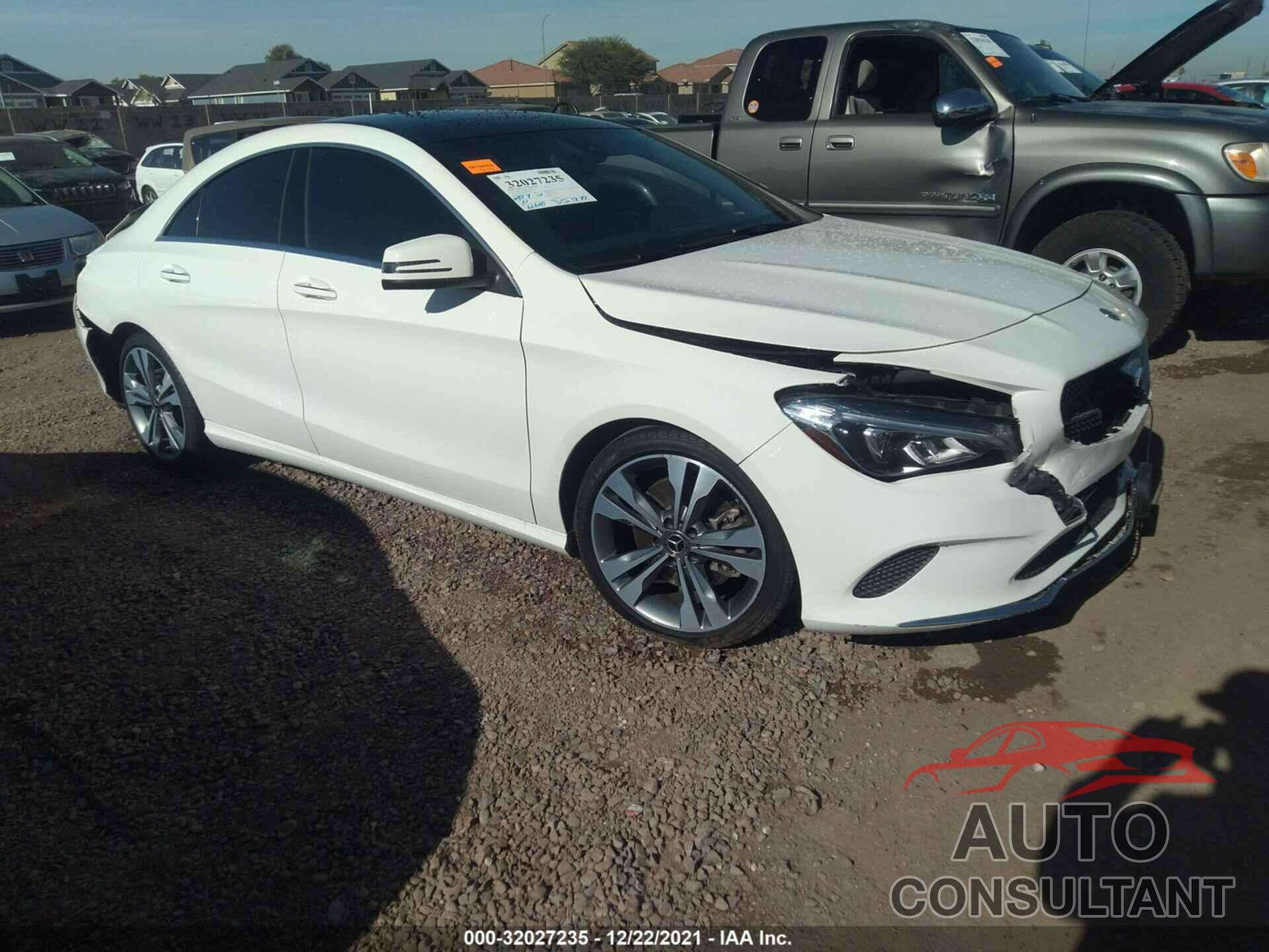 MERCEDES-BENZ CLA 2018 - WDDSJ4EB1JN612094
