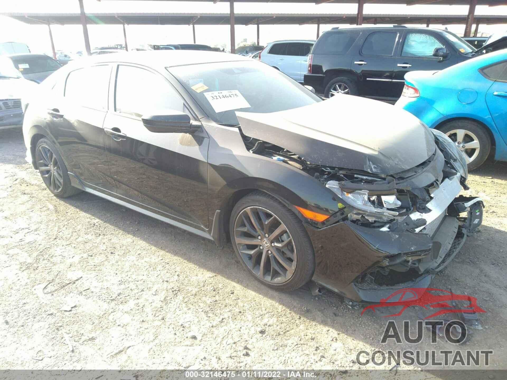 HONDA CIVIC HATCHBACK 2020 - SHHFK7H46LU223488
