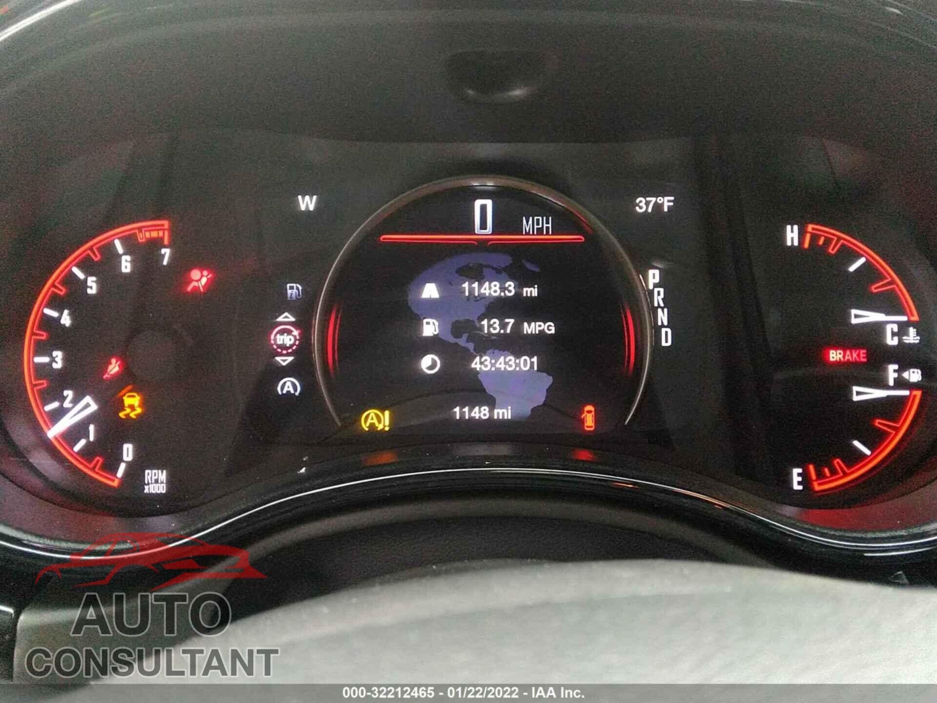 DODGE DURANGO 2021 - 1C4RDJDGXMC793336