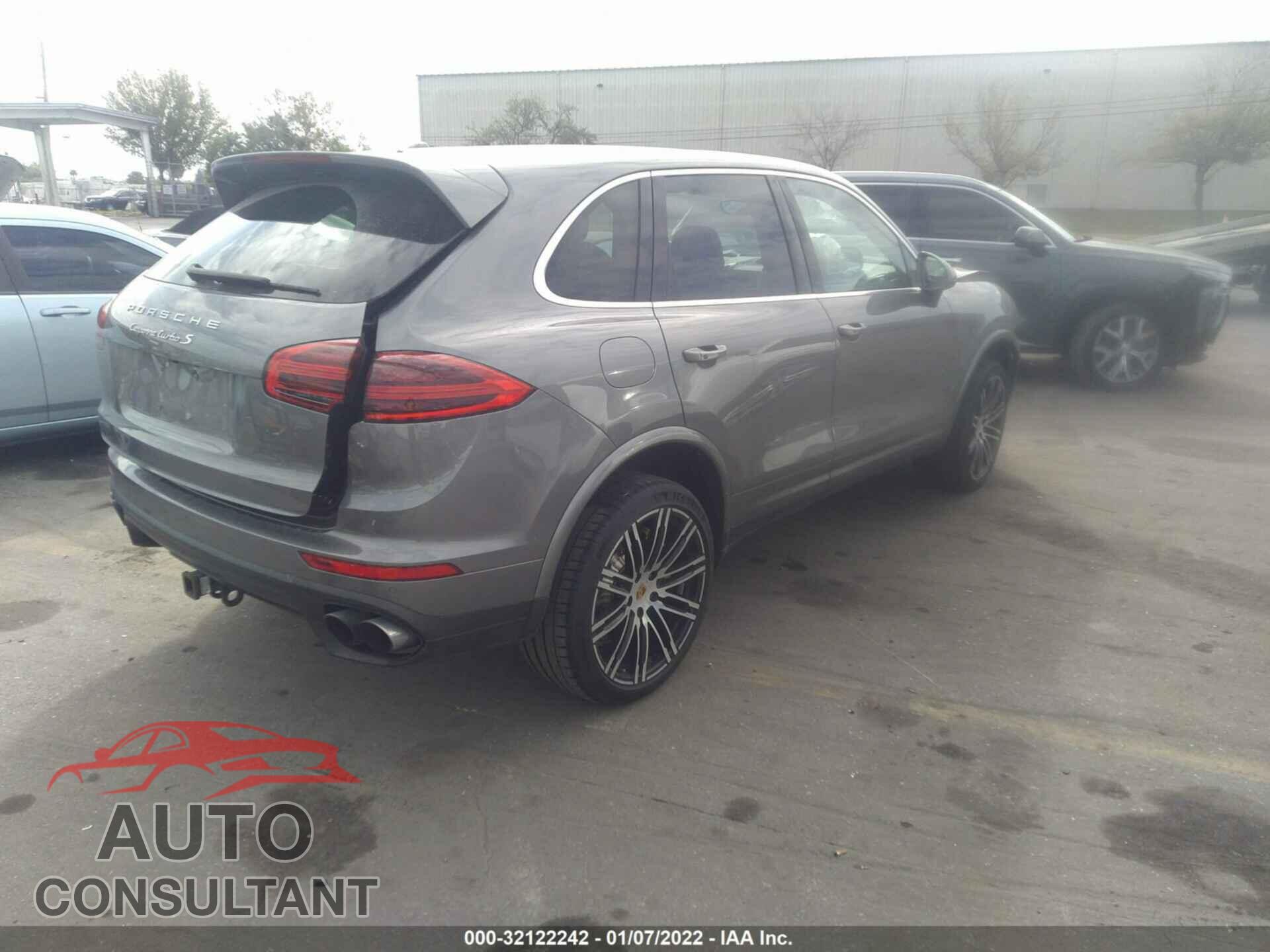 PORSCHE CAYENNE 2016 - WP1AC2A27GLA85191