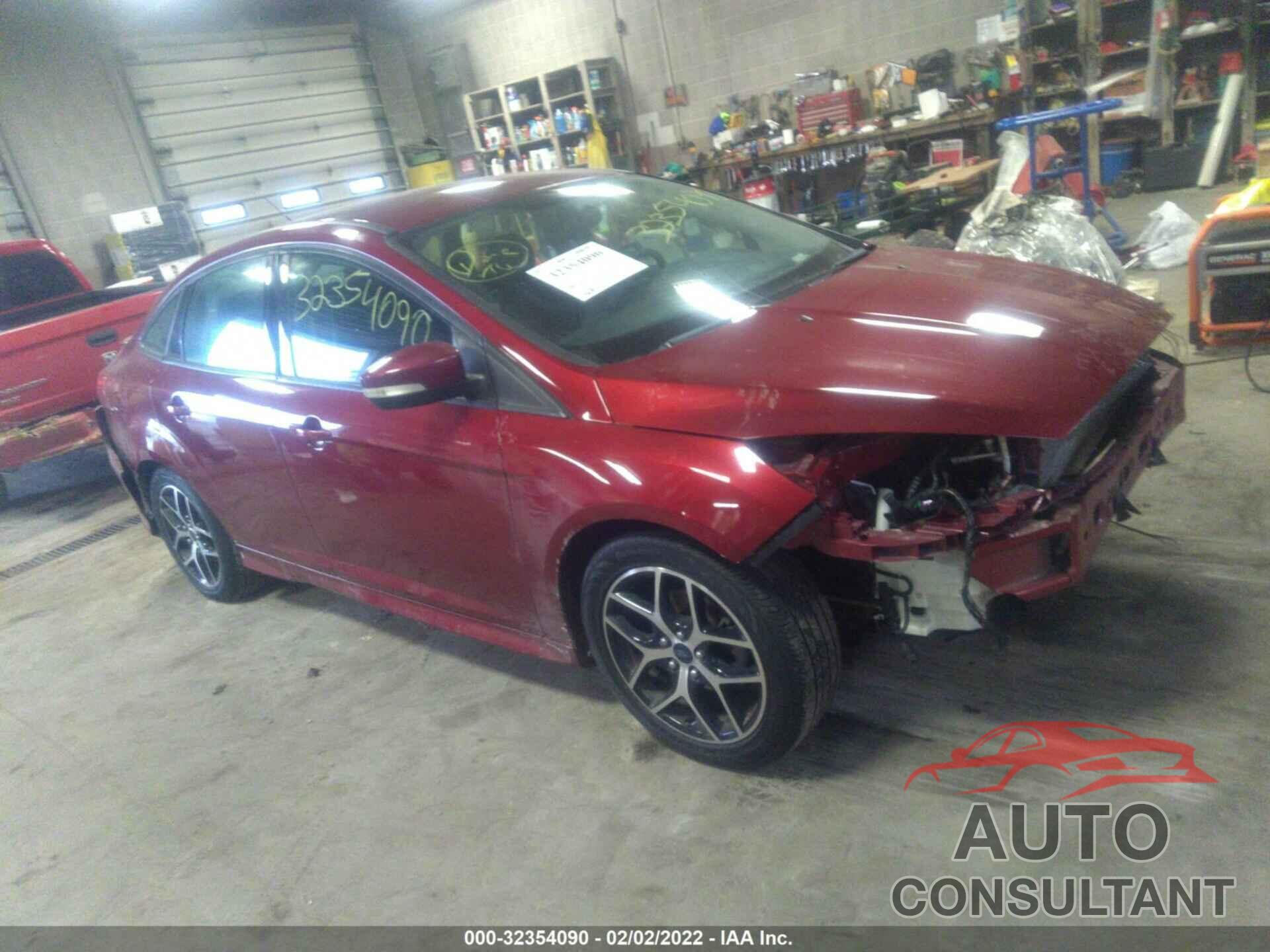 FORD FOCUS 2016 - 1FADP3F28GL266713