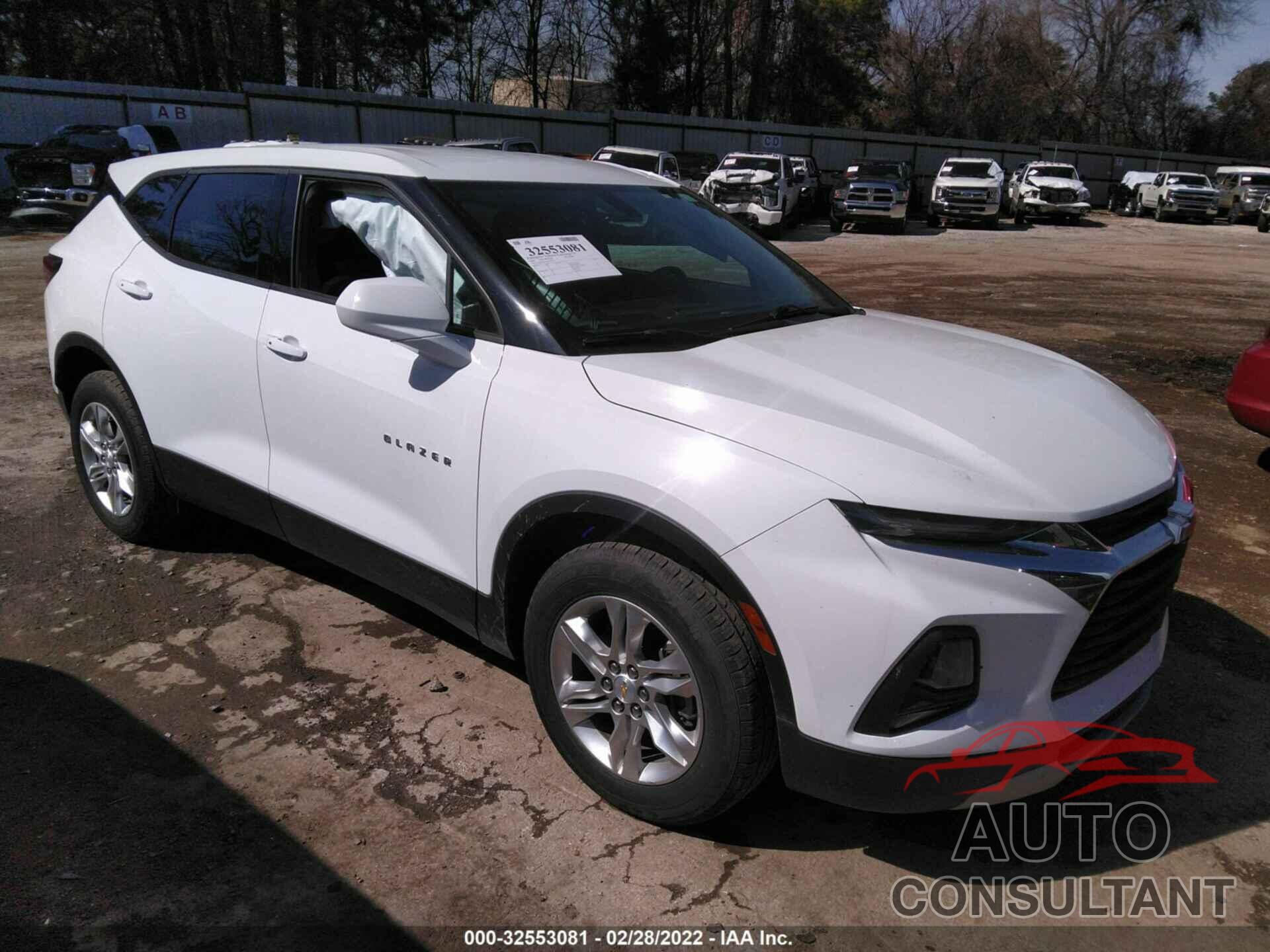 CHEVROLET BLAZER 2020 - 3GNKBCRSXLS583464