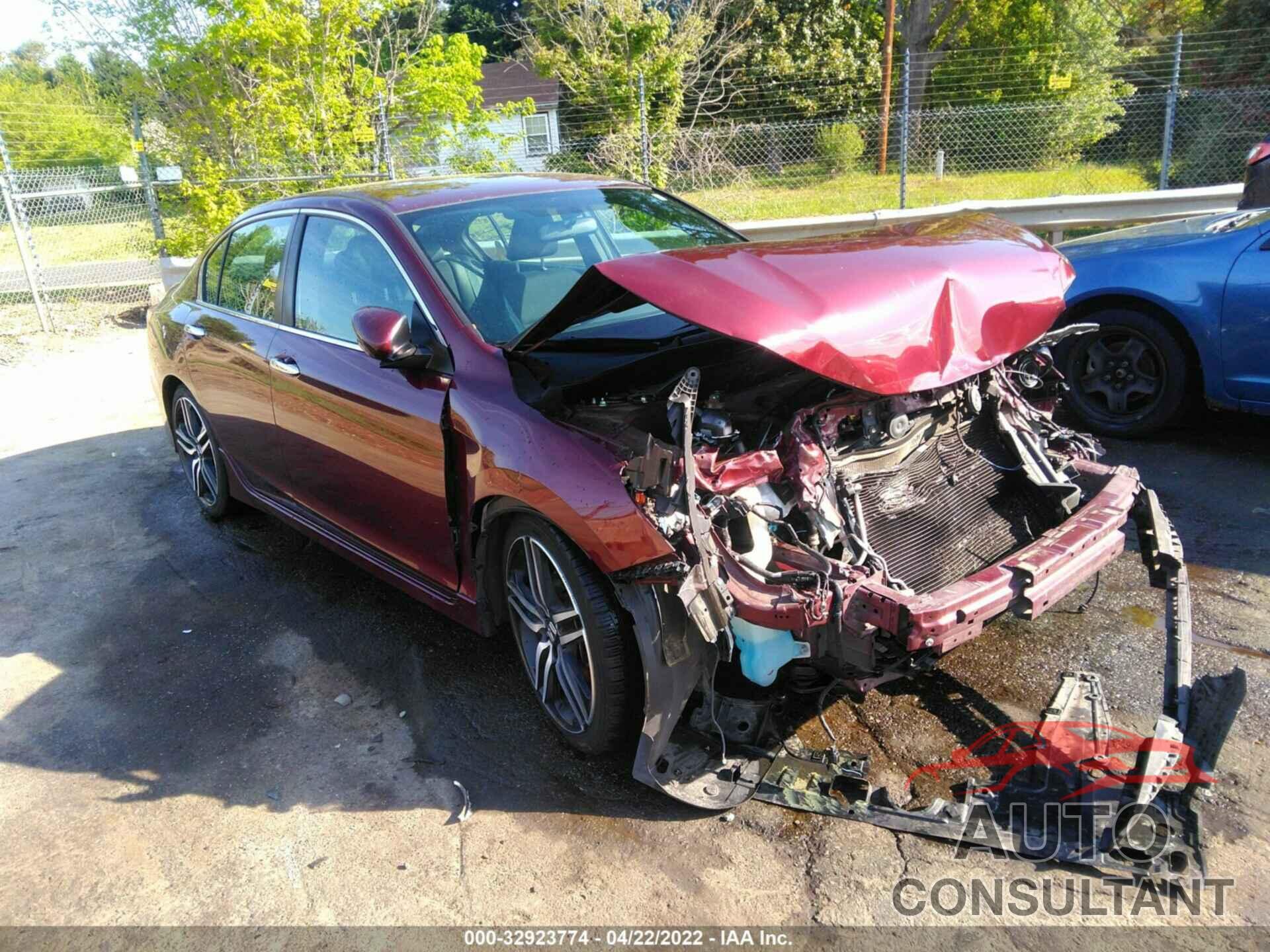 HONDA ACCORD SEDAN 2016 - 1HGCR2F53GA042721