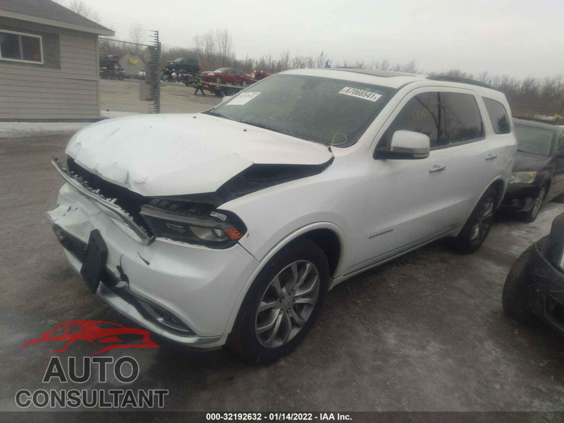 DODGE DURANGO 2017 - 1C4RDJEGXHC675467