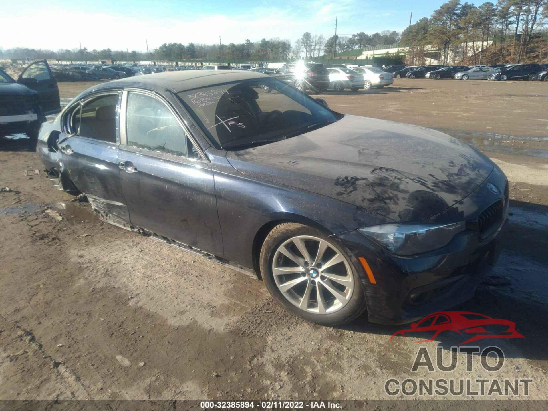 BMW 3 SERIES 2016 - WBA8E5G50GNU20578