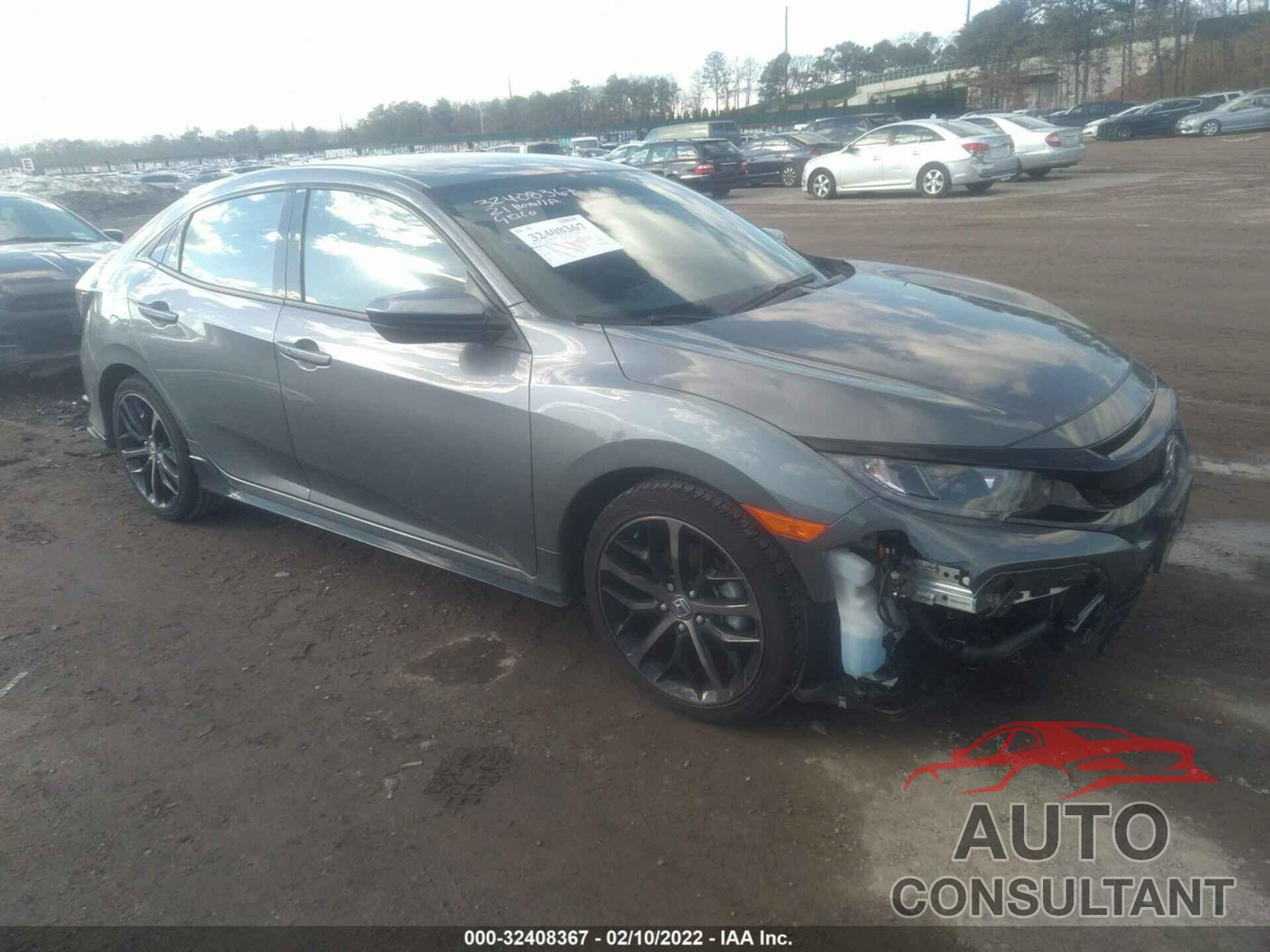 HONDA CIVIC HATCHBACK 2021 - SHHFK7G41MU213678