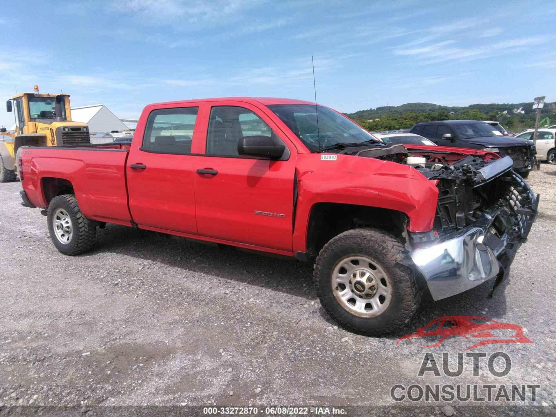 CHEVROLET SILVERADO 2500HD 2018 - 1GC1KUEG9JF231473