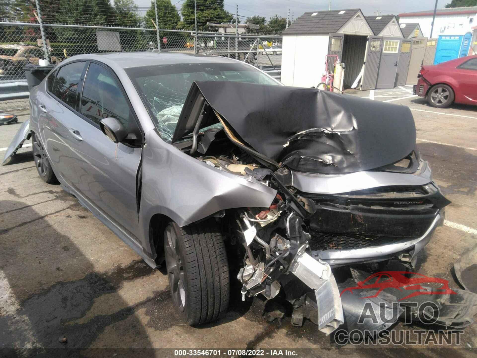 DODGE DART 2016 - 1C3CDFAA9GD529806