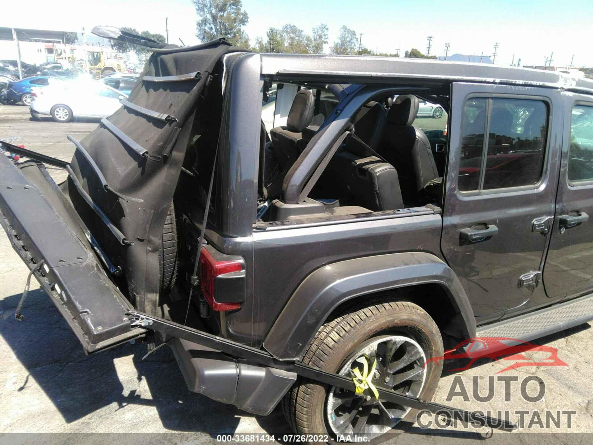 JEEP WRANGLER 4XE 2022 - 1C4JJXP6XNW137570