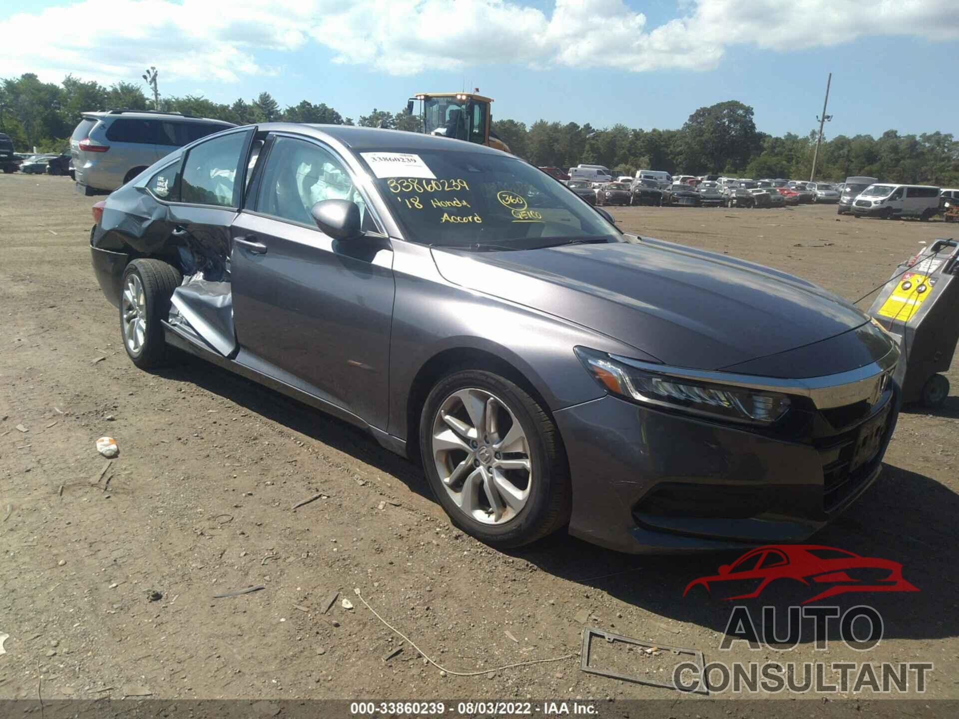 HONDA ACCORD SEDAN 2018 - 1HGCV1F10JA253241