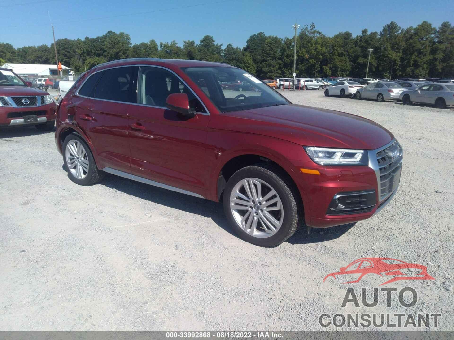 AUDI Q5 2018 - WA1CNAFY7J2088062