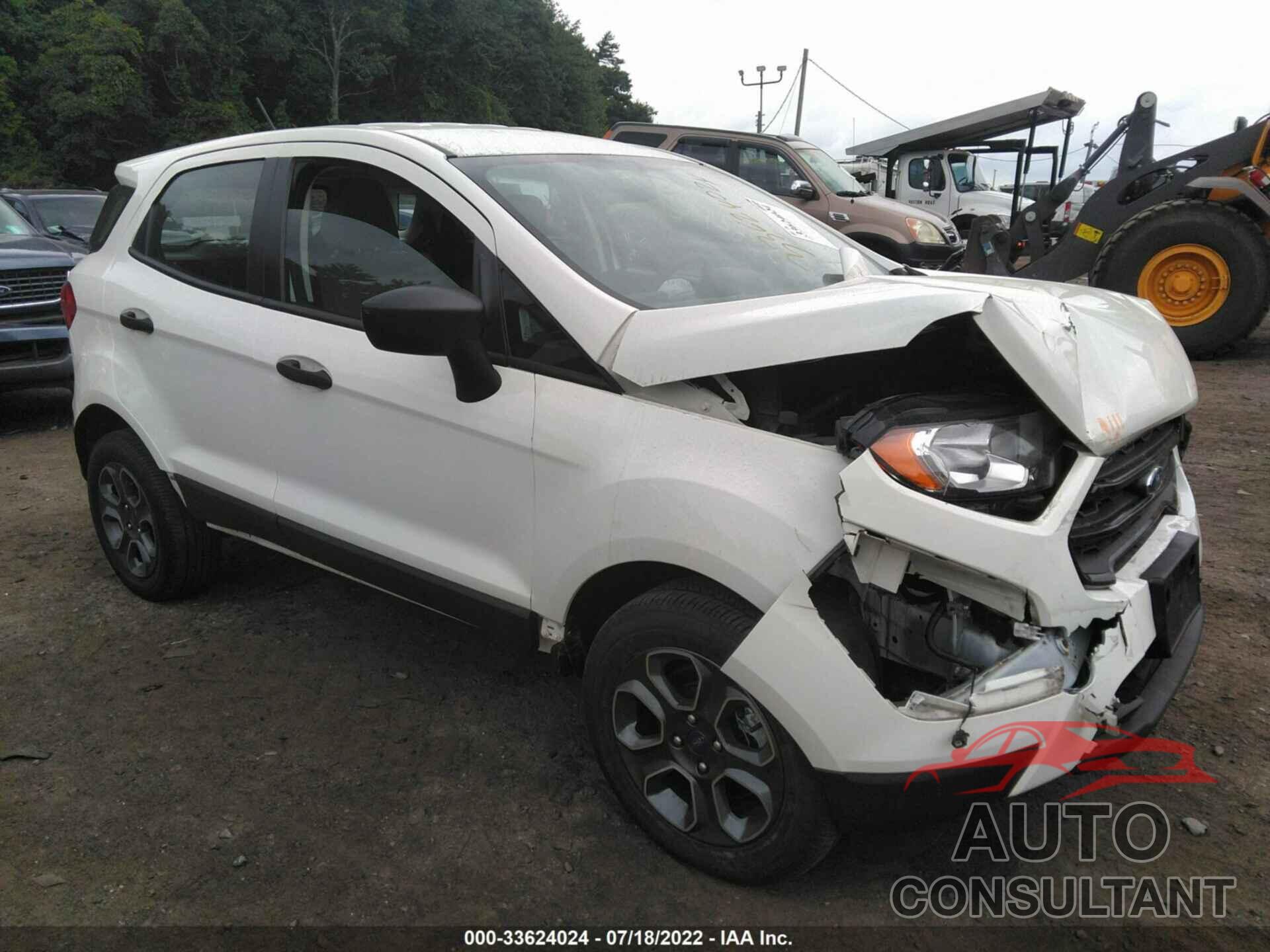 FORD ECOSPORT 2019 - MAJ6S3FL0KC309661