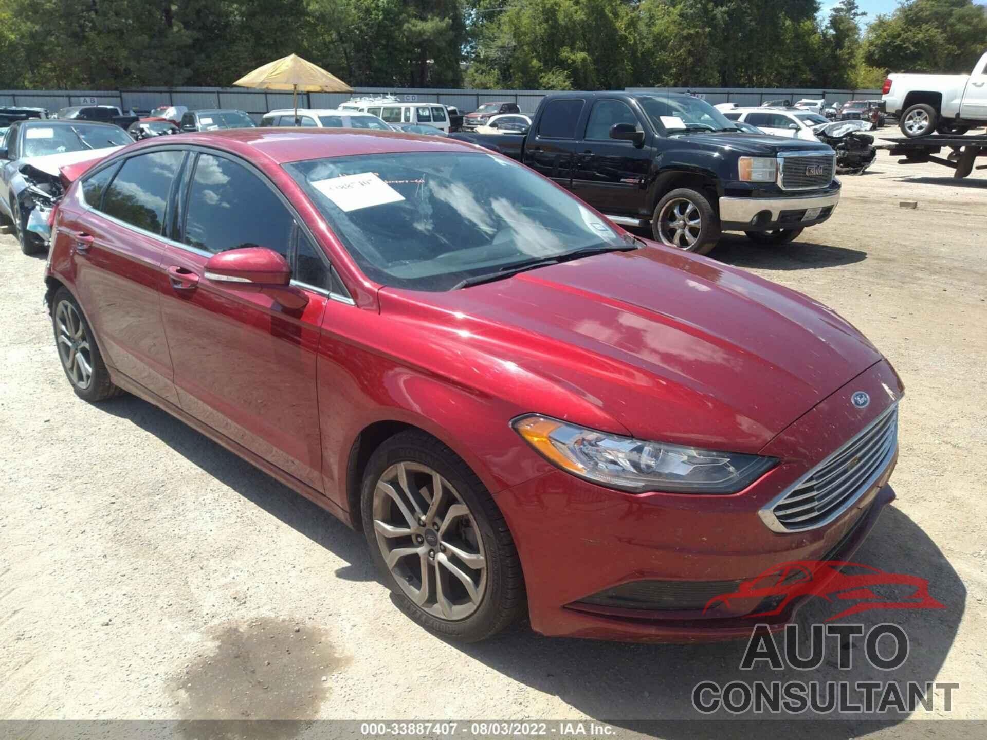 FORD FUSION 2017 - 3FA6P0HD7HR190023