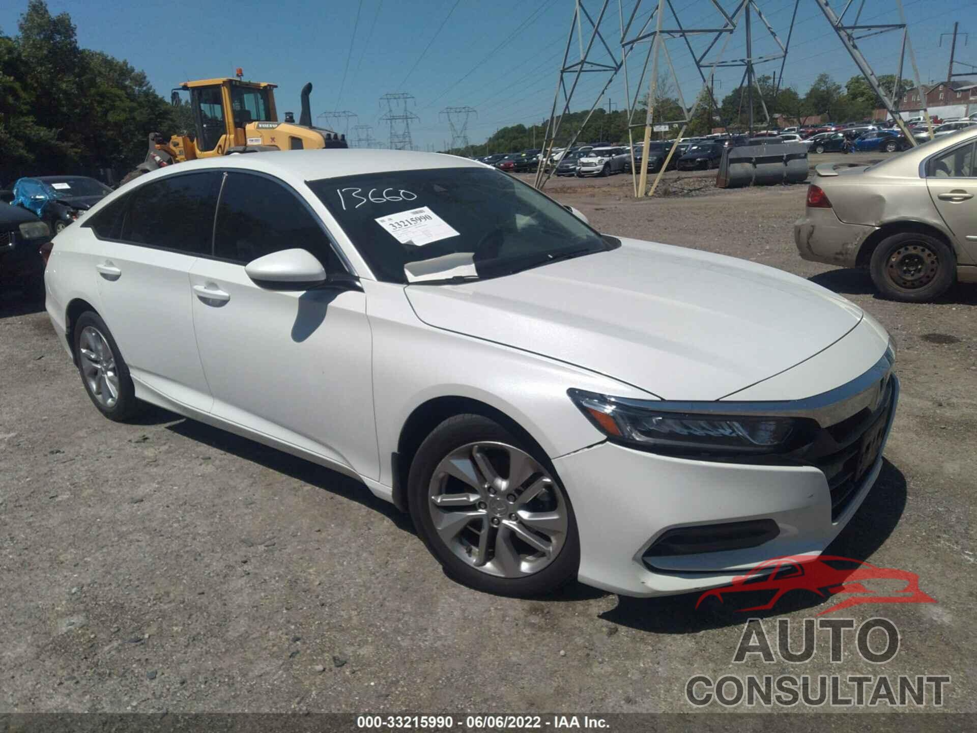 HONDA ACCORD SEDAN 2019 - 1HGCV1F16KA054082